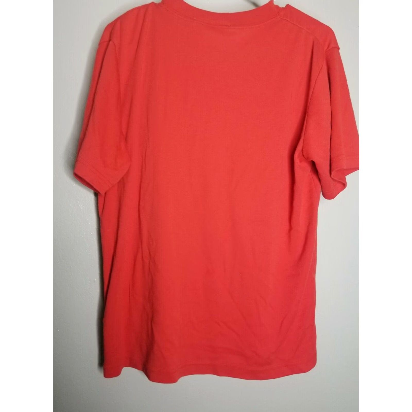 Vintage VINTAGE Alison Craig Top Floral T Shirt Women's XL Red 90s Vintage 90s Alison Craig Women's Top Size XL Floral T Shirt Distressed Size XL / US 12-14 / IT 48-50 - 2 Thumbnail