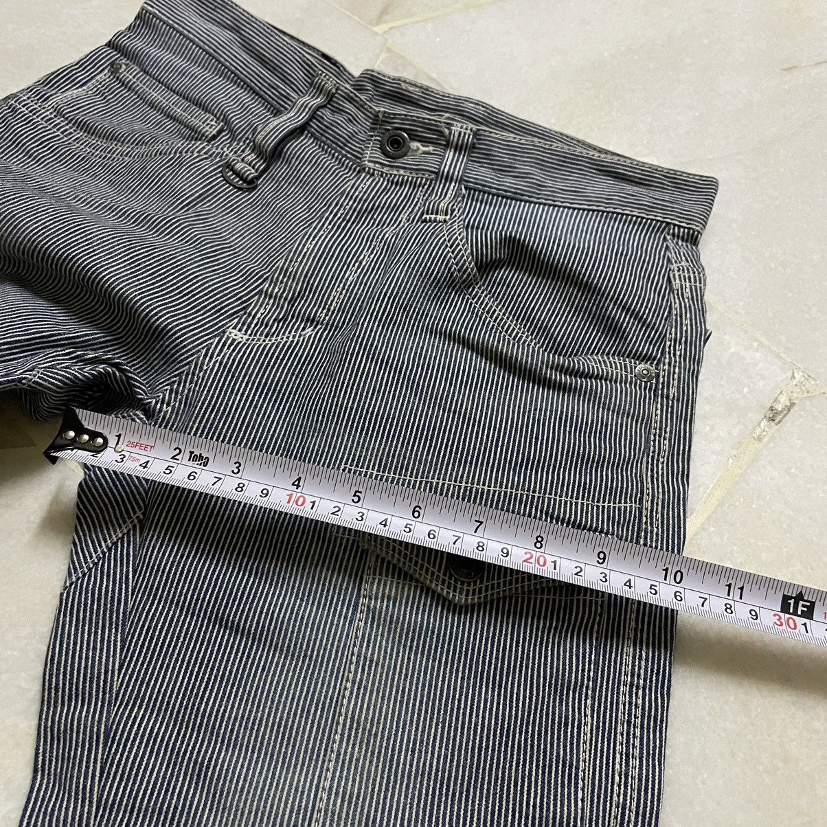 Japanese Brand ORIGINAL TACTICAL POCKET STRIPE l'FRONTIER (28×40) Size US 28 / EU 44 - 11 Thumbnail