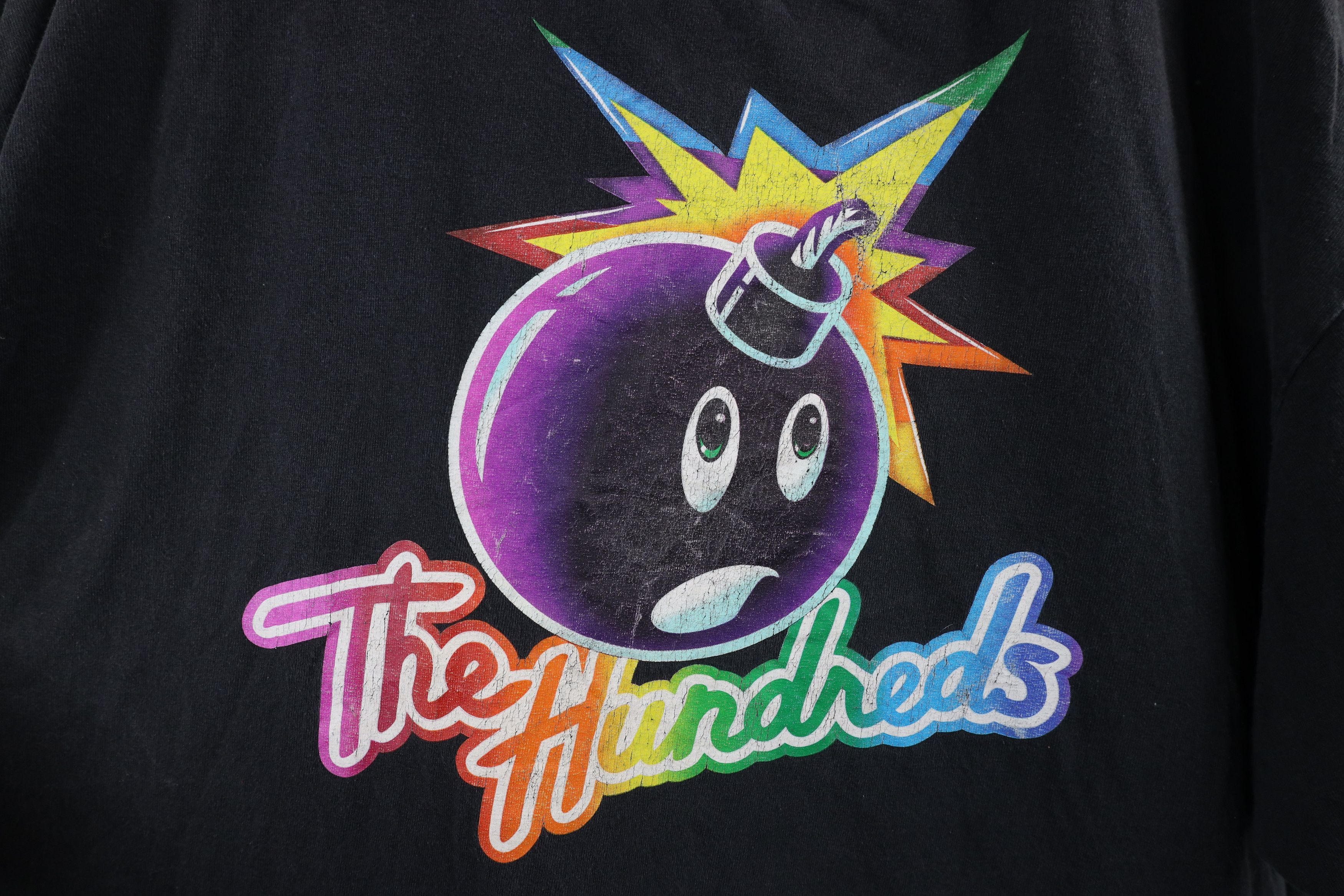 The Hundreds × Vintage The Hundreds Spell Out Rainbow Bomb Short Sleeve T-Shirt Size US XXL / EU 58 / 5 - 4 Thumbnail