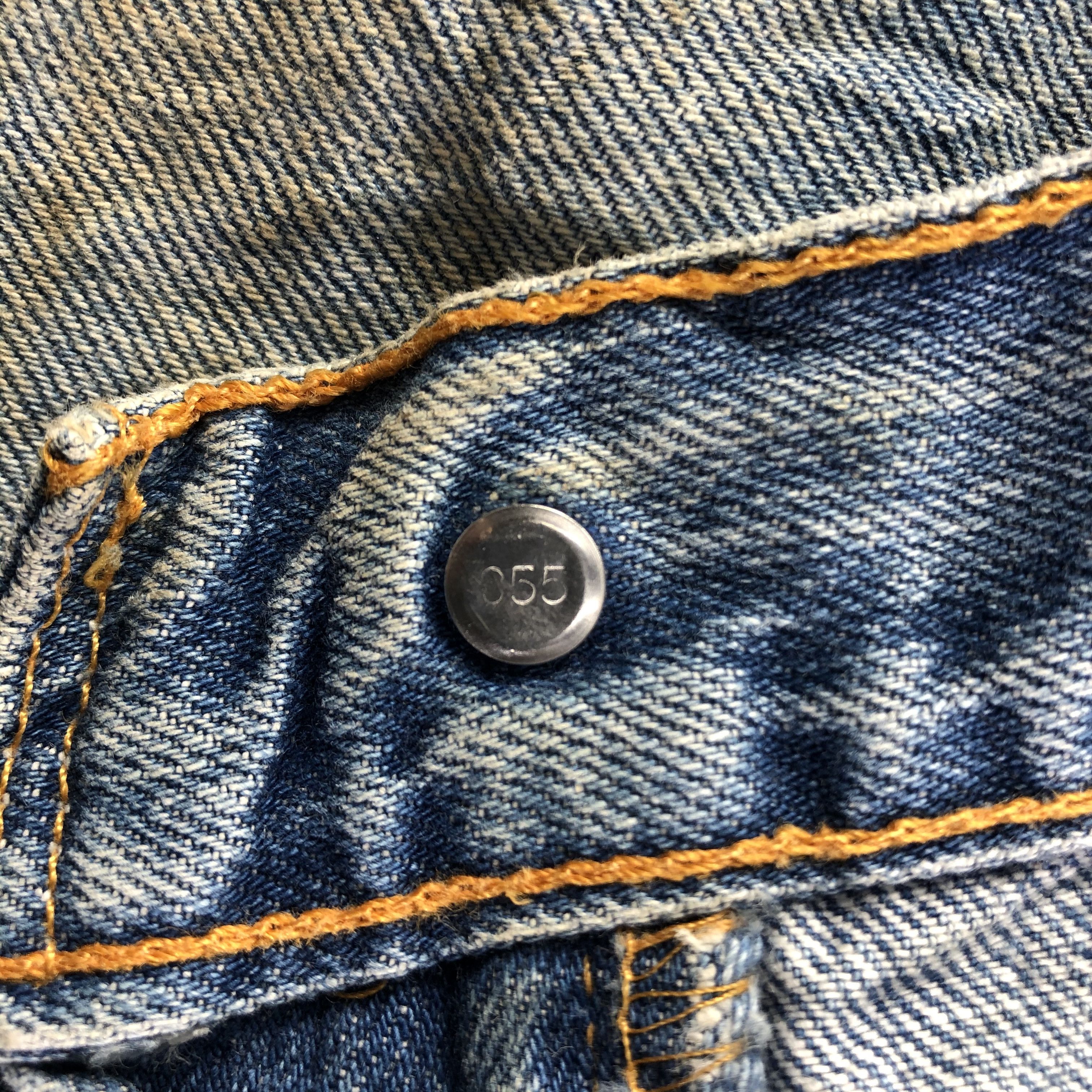 Levi's Vintage Light Wash Levis 529 Jeans-J3351 Size US 35 - 9 Thumbnail
