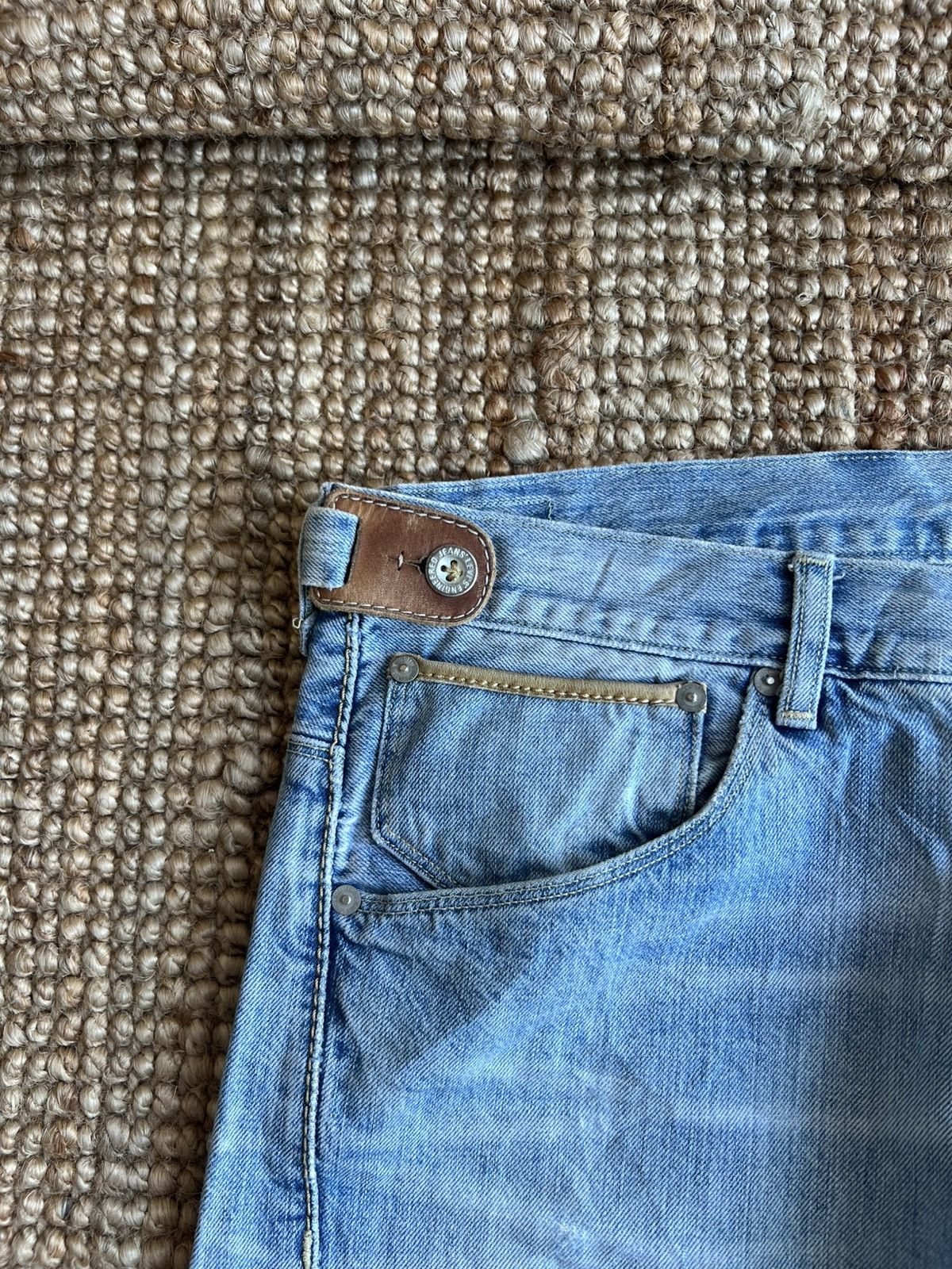 Levi's Levis Engineered Jeans Leather Side Belt W36 Actual 38x34 Size US 36 / EU 52 - 3 Thumbnail