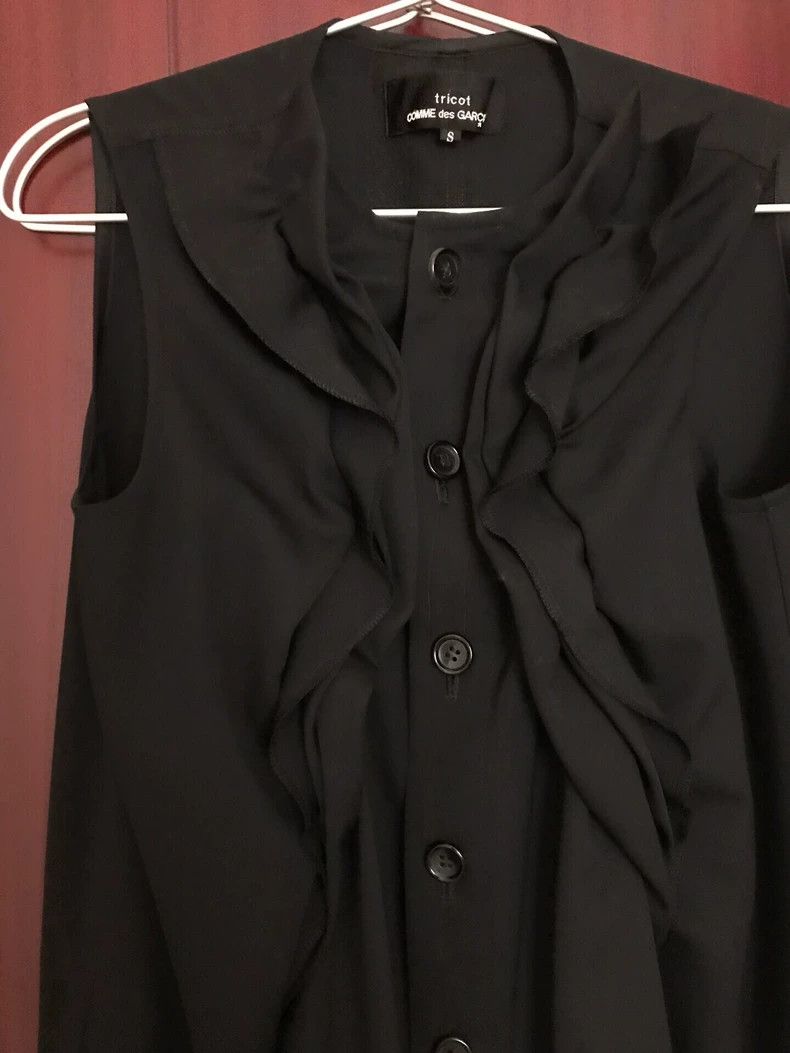 Comme des Garcons Comme Des Garcons Wool long waistcoat sleeveless jacket Size S / US 4 / IT 40 - 3 Thumbnail