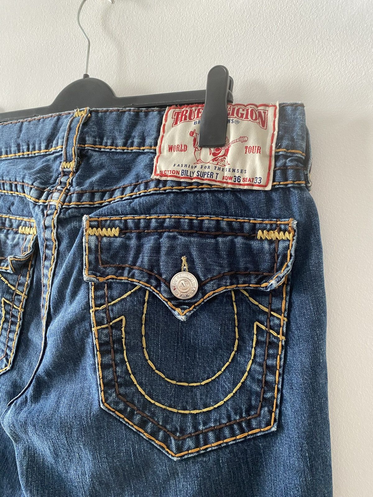 True Religion True Religion Billy Super T patent pending Size US 36 / EU 52 - 1 Thumbnail