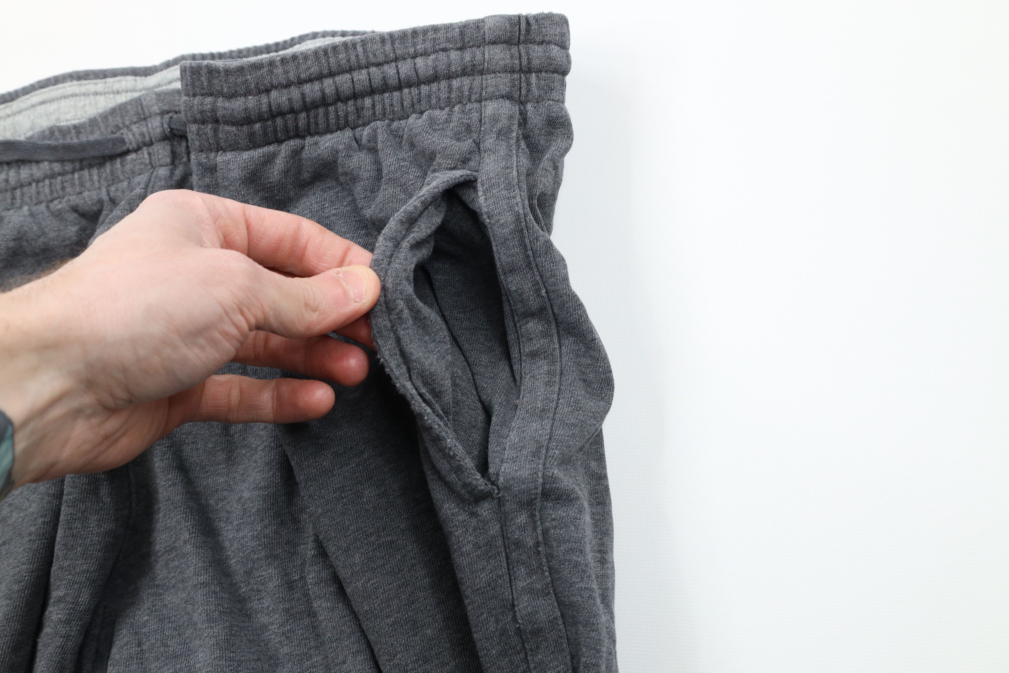 Nike × Vintage Vintage Nike Scott Mini Swoosh Wide Leg Sweatpants Size US 40 / EU 56 - 9 Thumbnail