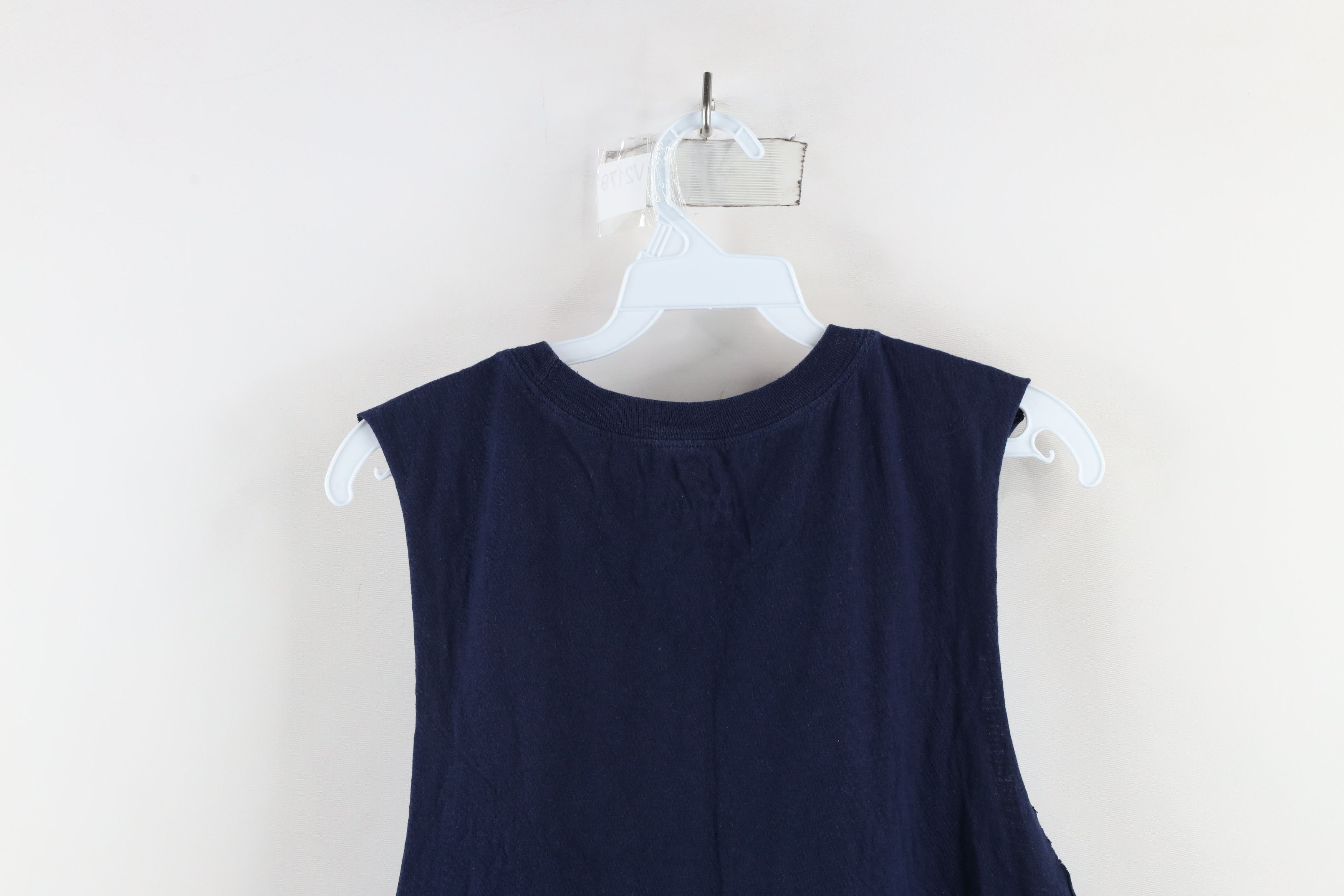 Nike × Vintage Nike Logo University of Michigan Cut Off Sleeveless T-Shirt Size US L / EU 52-54 / 3 - 9 Thumbnail