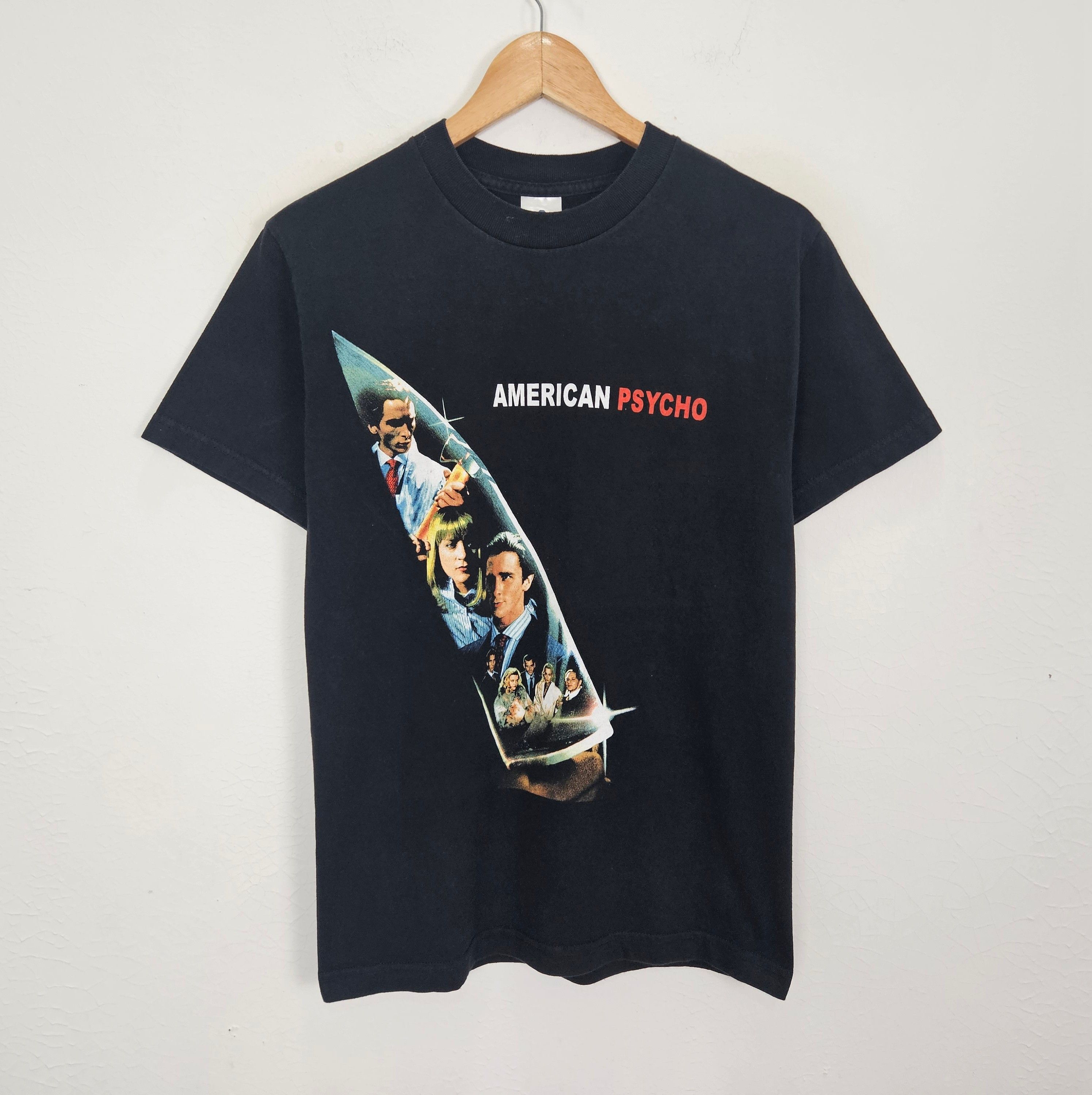 Vintage American Psycho 2000 Vintage Movie Promo thriller Shirt Size US S / EU 44-46 / 1 - 2 Thumbnail