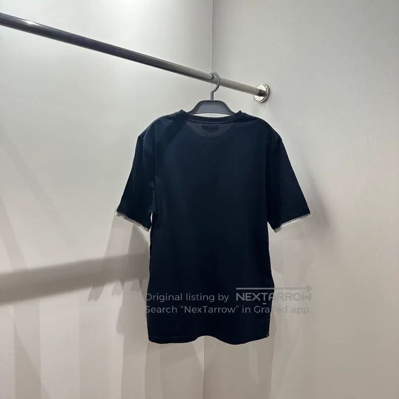 Hermes Hermes Contrast Color Ruffle Collar Short Sleeve Size L / US 10 / IT 46 - 2 Thumbnail