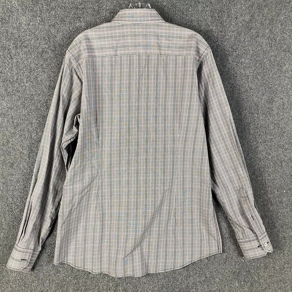 Georg Roth Georg Roth Dress Shirt Men's Large Long Sleeve Plaid L Size US L / EU 52-54 / 3 - 8 Thumbnail