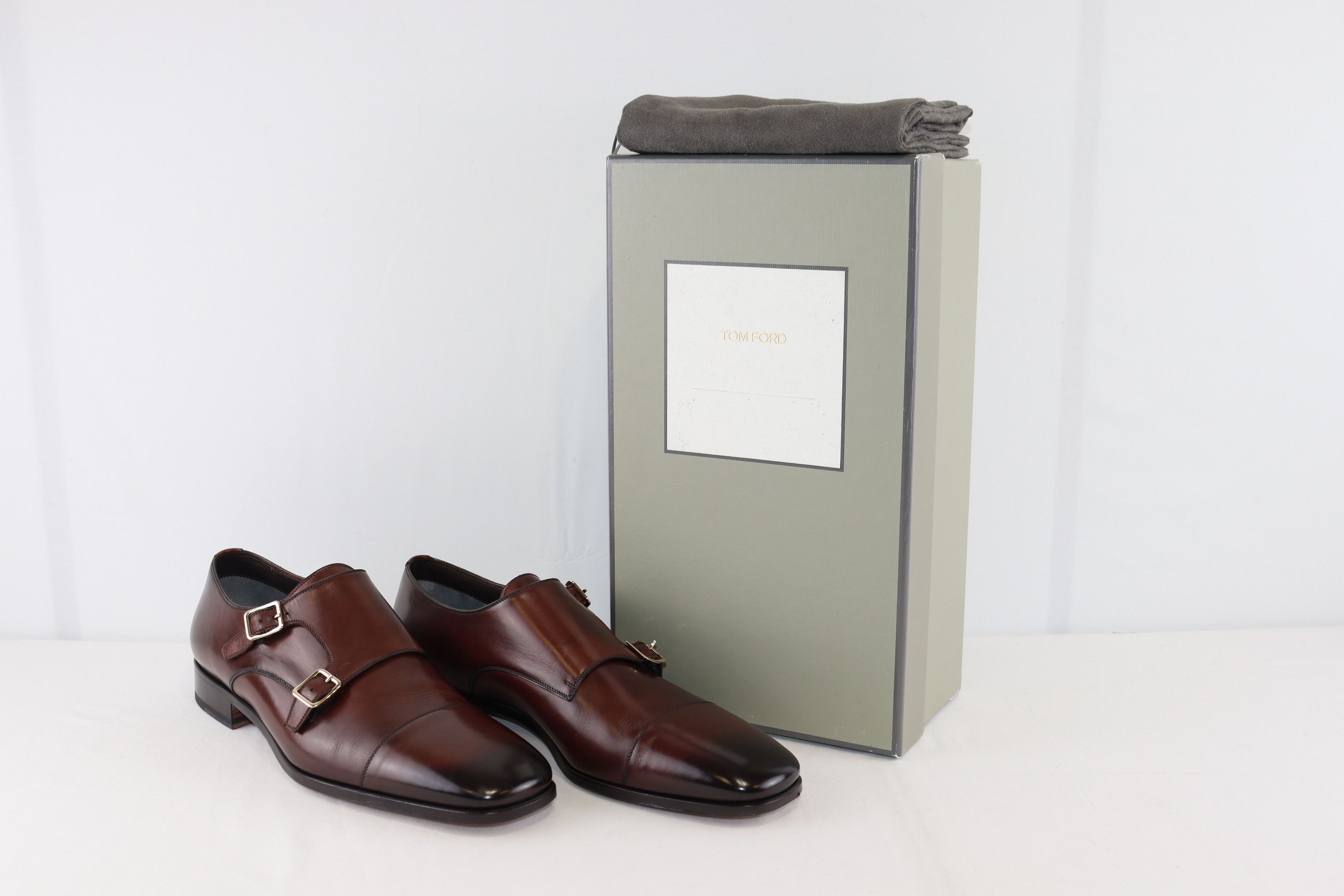 Tom Ford o1rshd1 Informal Monk Strap Shoe in Brown Size US 8 / EU 41 - 1 Thumbnail