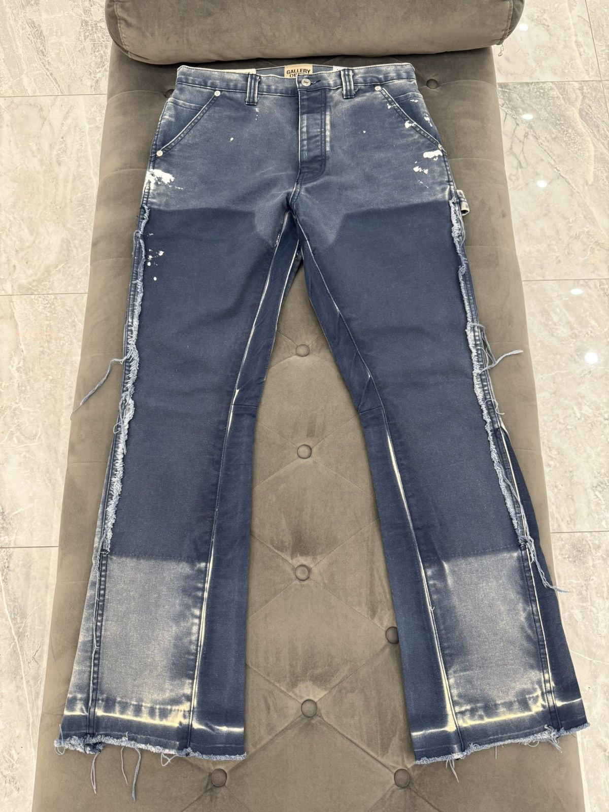 Gallery Dept. Gallery Dept. Navy Carpenter Jeans Size US 33 - 1 Thumbnail