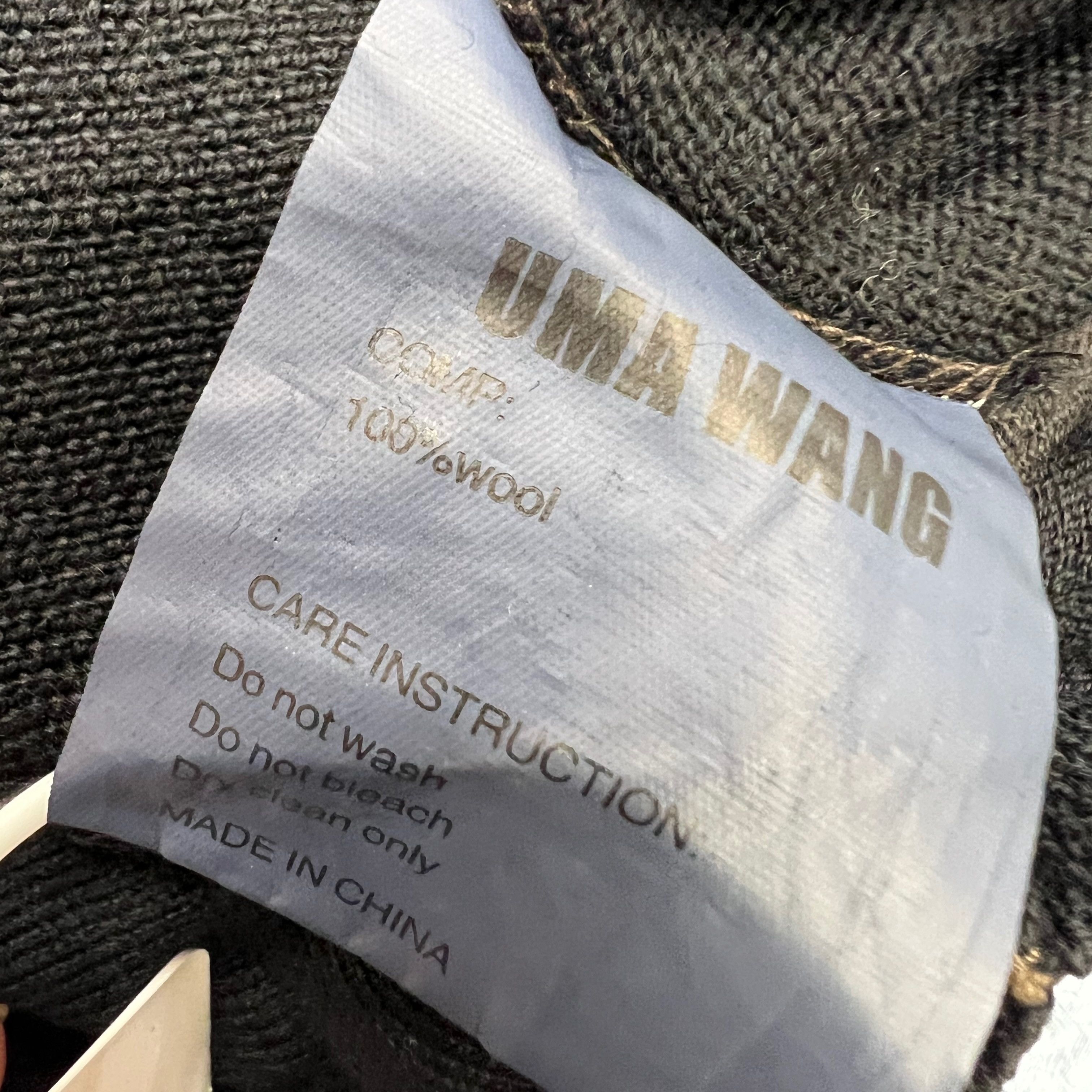 Uma Wang NEW Uma Wang Wool Knit Button Front Size L / US 10 / IT 46 - 3 Thumbnail