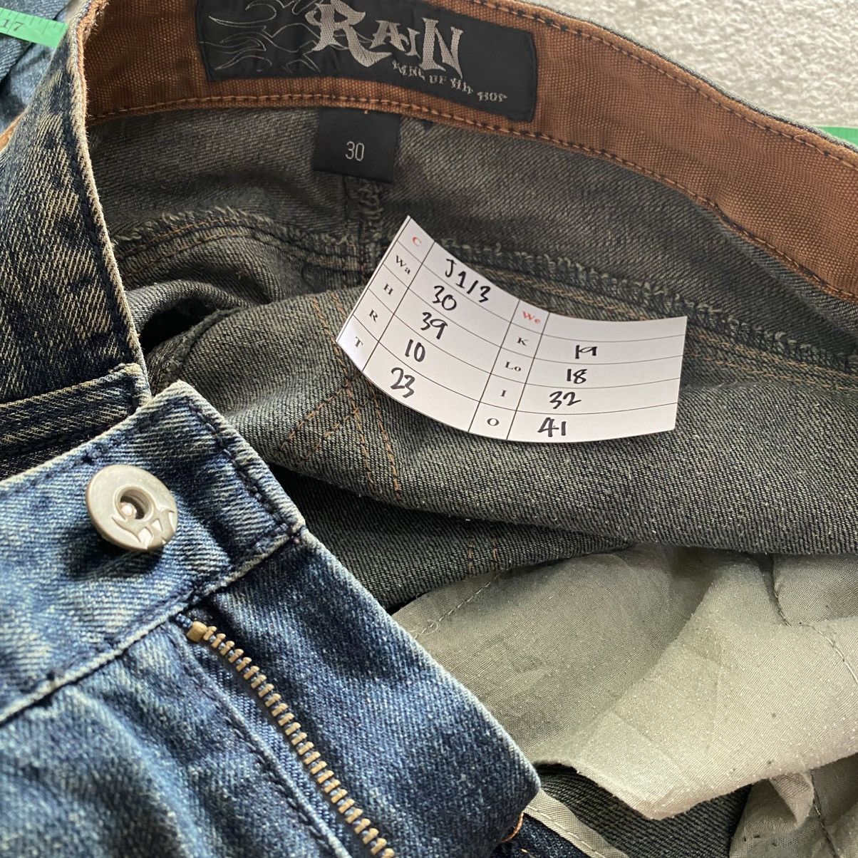 If Six Was Nine × Japanese Brand Rain King Of Hip Hop Brand Suspender Jeans w30 Size US 30 / EU 46 - 11 Thumbnail