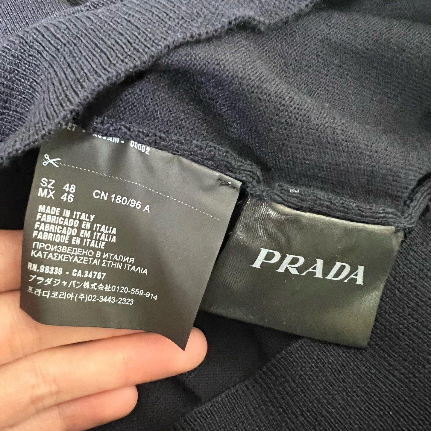Prada Prada Knit Sweater Size 48 Size US M / EU 48-50 / 2 - 4 Thumbnail
