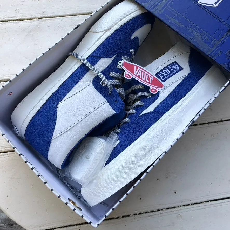 BetterTM × Vans RARE 2020 Better Gift Shop Vans Vault Half Cab Sneakers BNIB Size US 13 / EU 46 - 1 Thumbnail