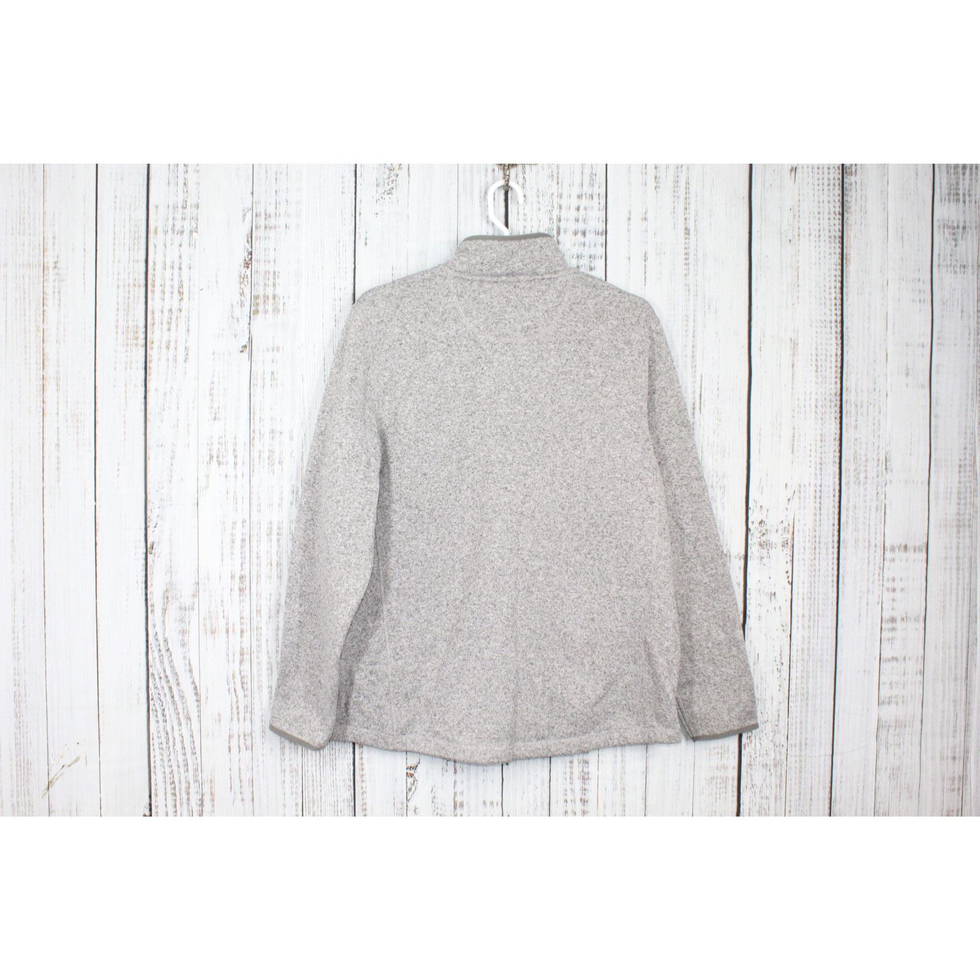 L.L. Bean LL Bean Men's Gray Sweater Fleece Full Zip Jacket Size US XXL / EU 58 / 5 - 3 Thumbnail