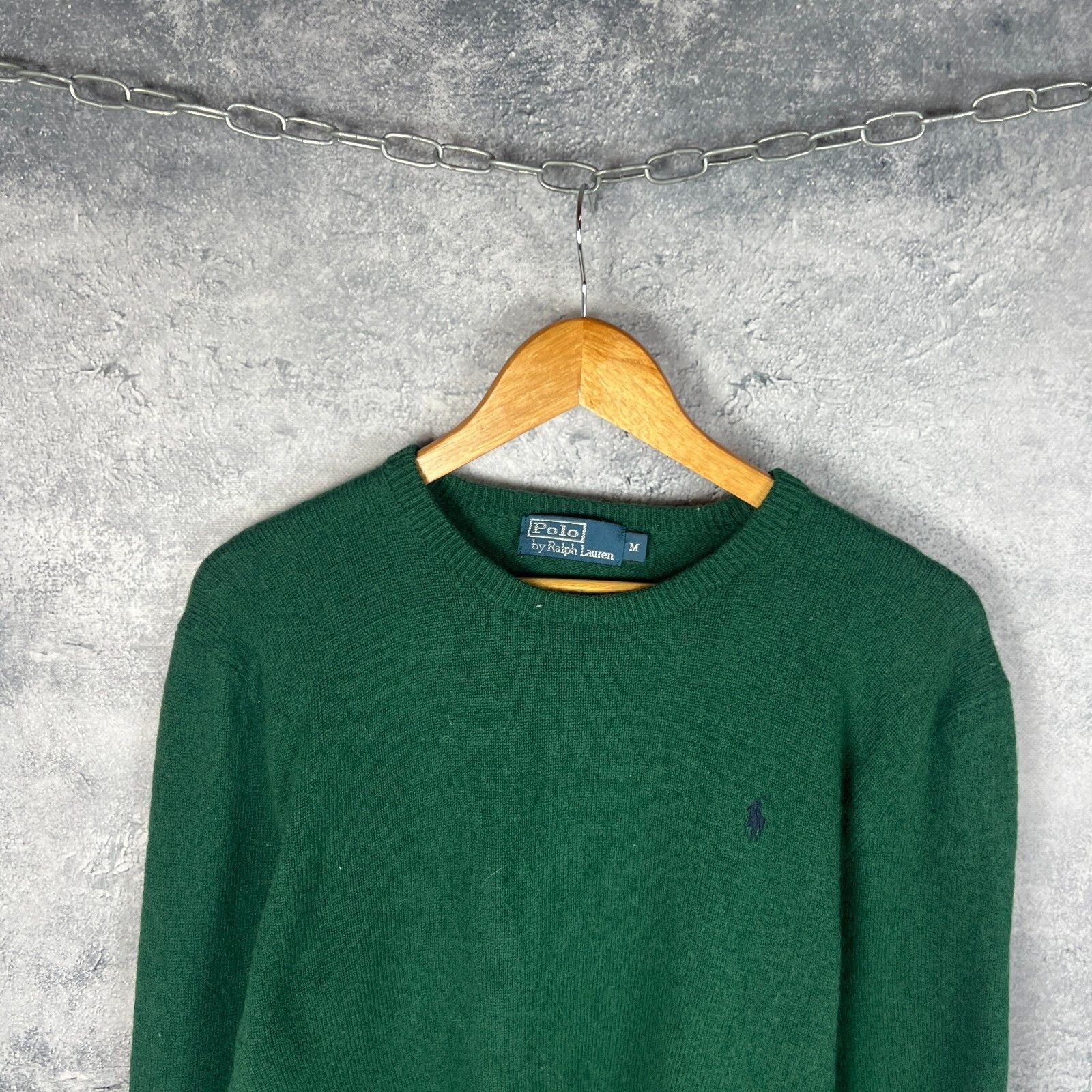 Polo Ralph Lauren Polo Ralph Lauren Sweater Men's Size M Green Long Sleeve ` Size US M / EU 48-50 / 2 - 2 Thumbnail