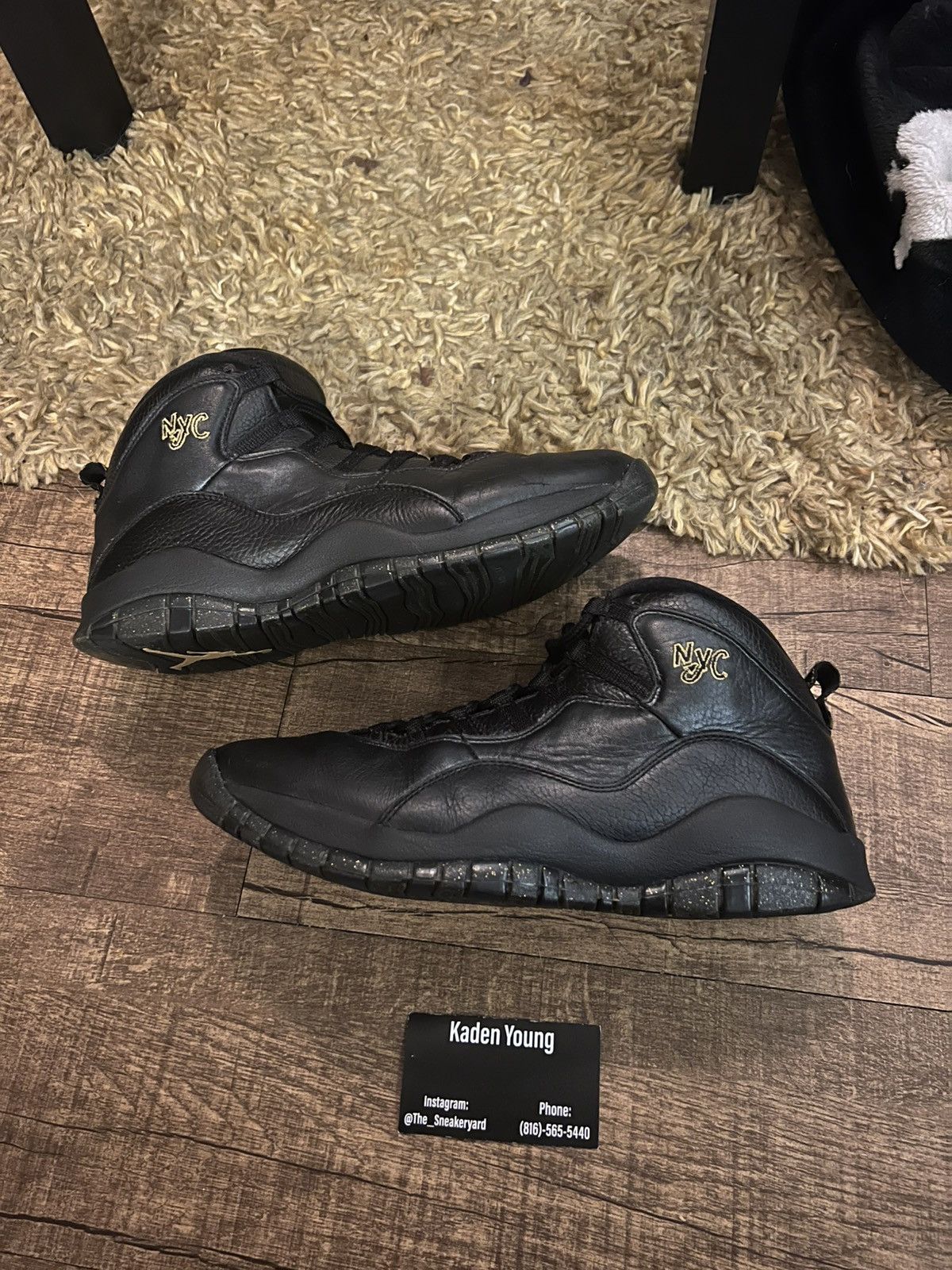 Jordan Brand Air Jordan 10 “NYC” Size US 10.5 / EU 43-44 - 1 Thumbnail