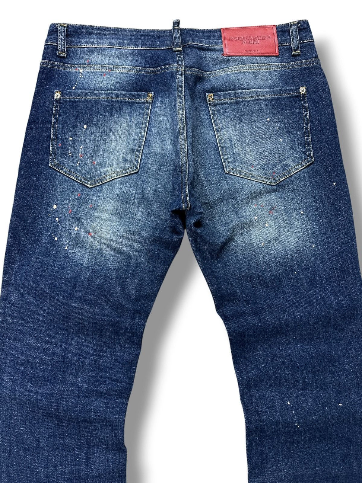 Dsquared2 Dsquared2 Painted Distressed Ripped Skinny Jeans Stretch W32 Size US 32 / EU 48 - 11 Thumbnail