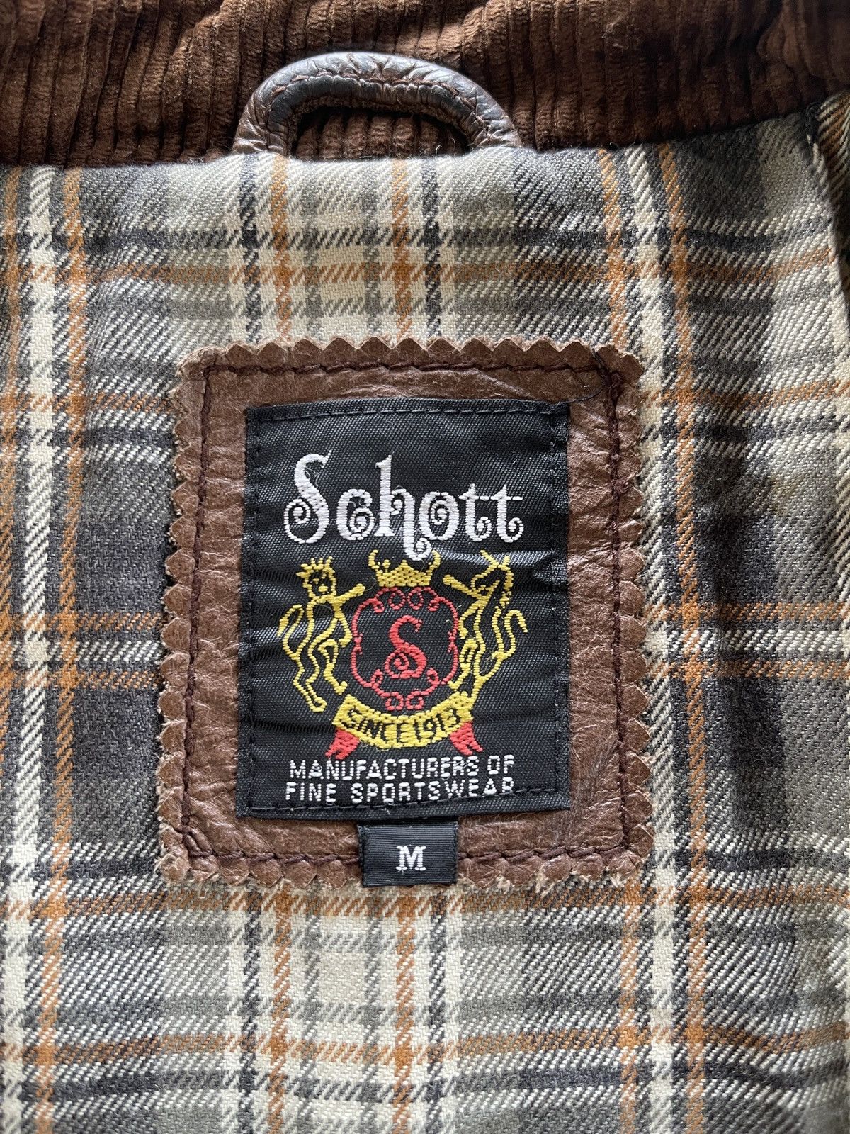 Schott Schott NYC Classic Cafe Racer Leather Jacket Size US M / EU 48-50 / 2 - 15 Thumbnail