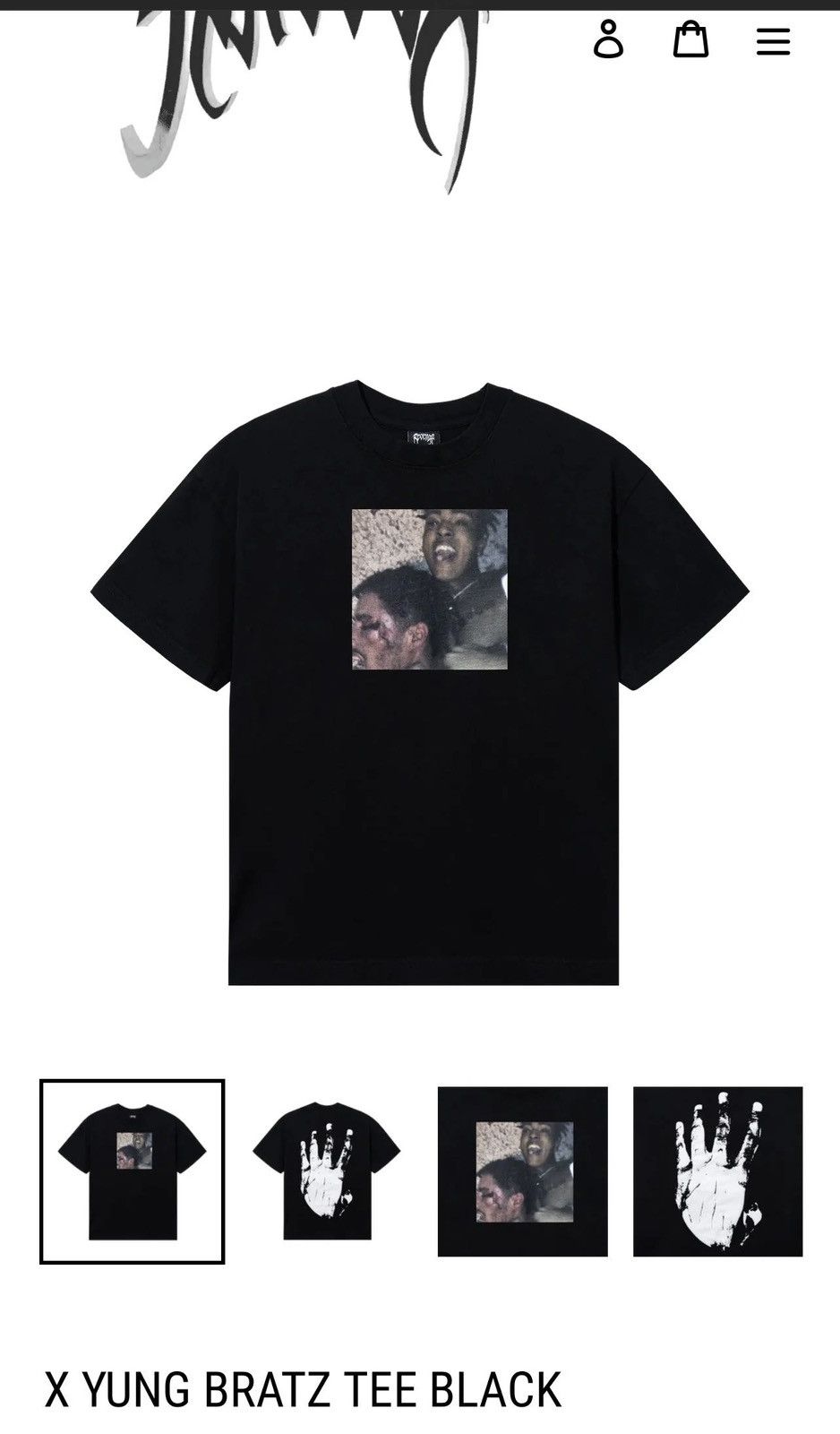 Revenge Revenge Yung Bratz xxxtentacion t shirt Size US L / EU 52-54 / 3 - 2 Thumbnail