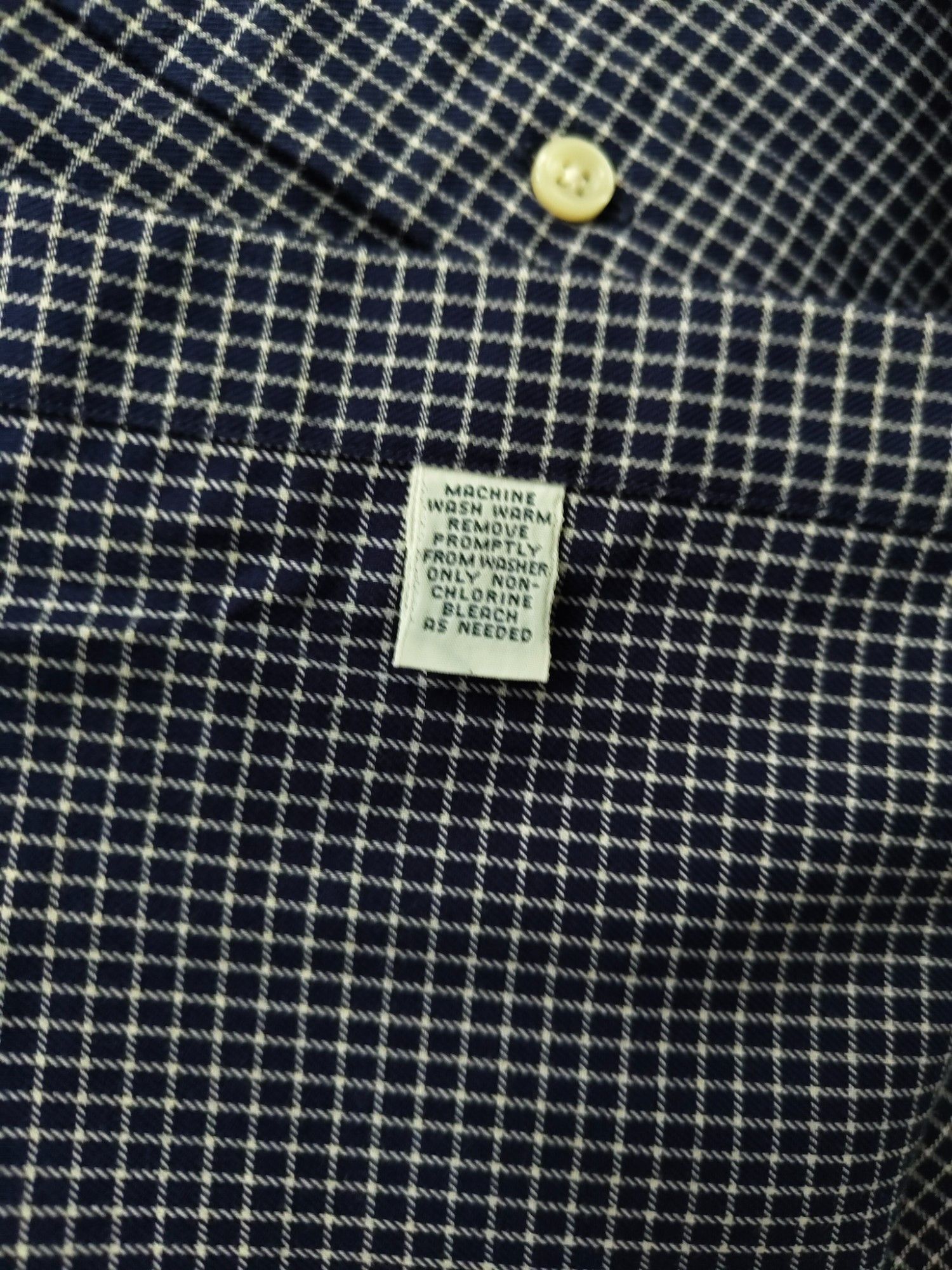 Ralph Lauren Ralph Lauren Blue Checkered Long Sleeves Shirt Size US M / EU 48-50 / 2 - 5 Thumbnail