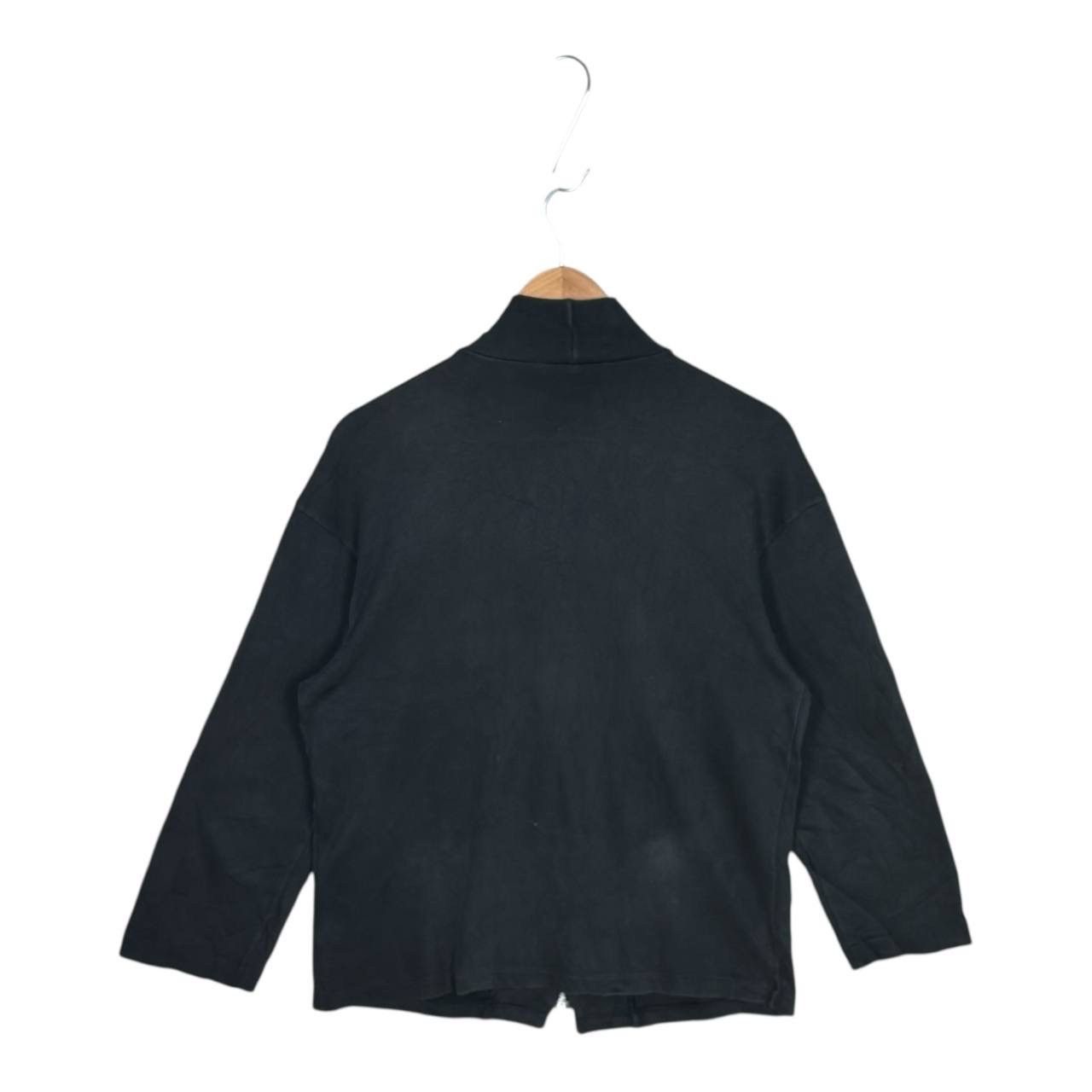 agnes b. Agnes B. Homme Paris Vintage Zip Sweatshirt Jacket Black M Size US M / EU 48-50 / 2 - 2 Thumbnail