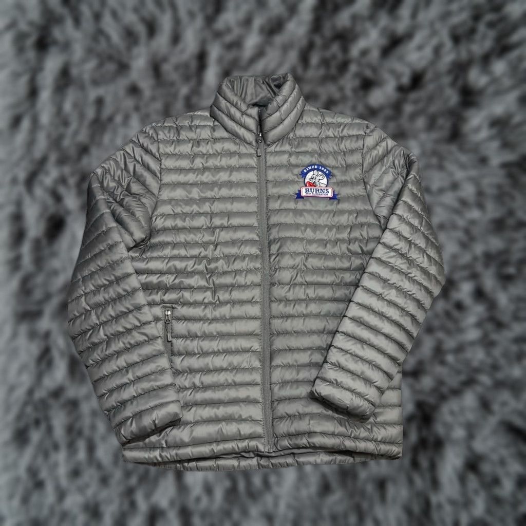 Eddie Bauer Eddie Bauer Jacket Mens M Gray Puffer Microlight Packable Down Quilted Zip Stand-Up Collar Size US M / EU 48-50 / 2 - 1 Thumbnail