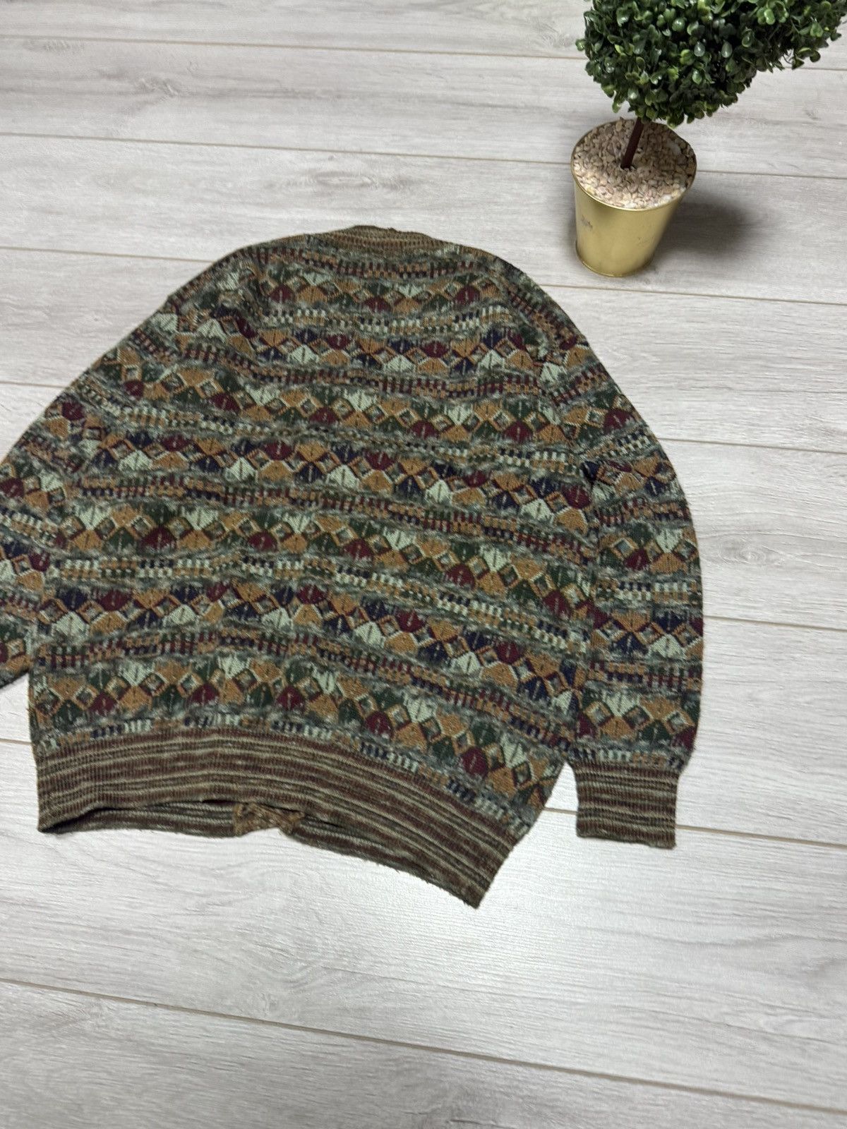 Missoni Missoni Example Abstract Multicolor Knitted Sweater S Size US S / EU 44-46 / 1 - 10 Thumbnail