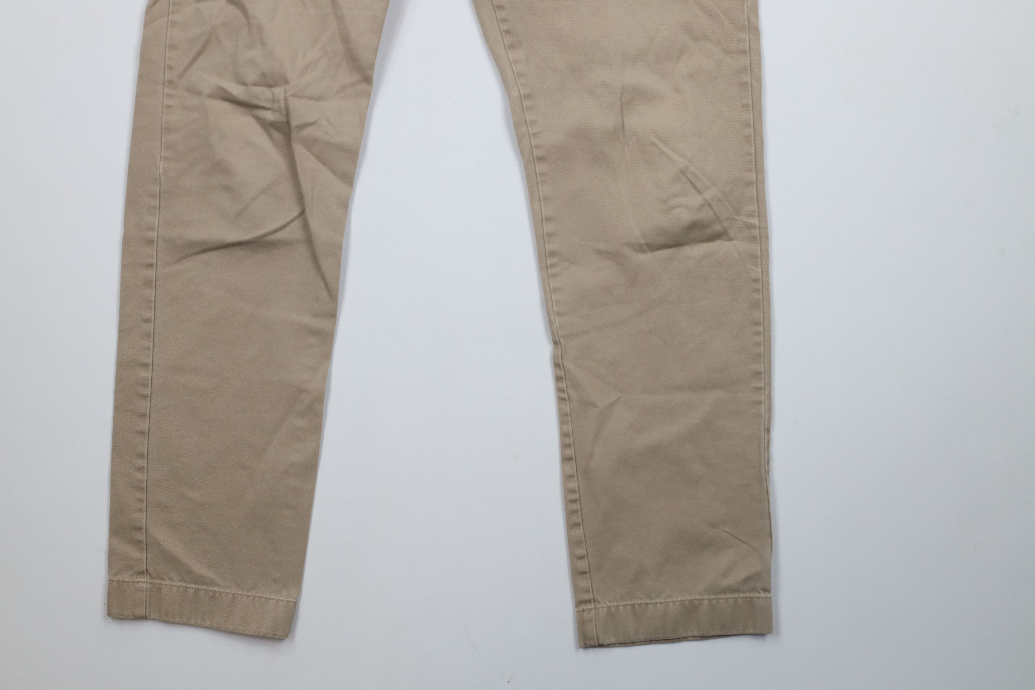 J.Crew × Vintage J Crew The Driggs Slim Fit Chino Pants Trousers Beige Cotton Size US 32 / EU 48 - 4 Thumbnail