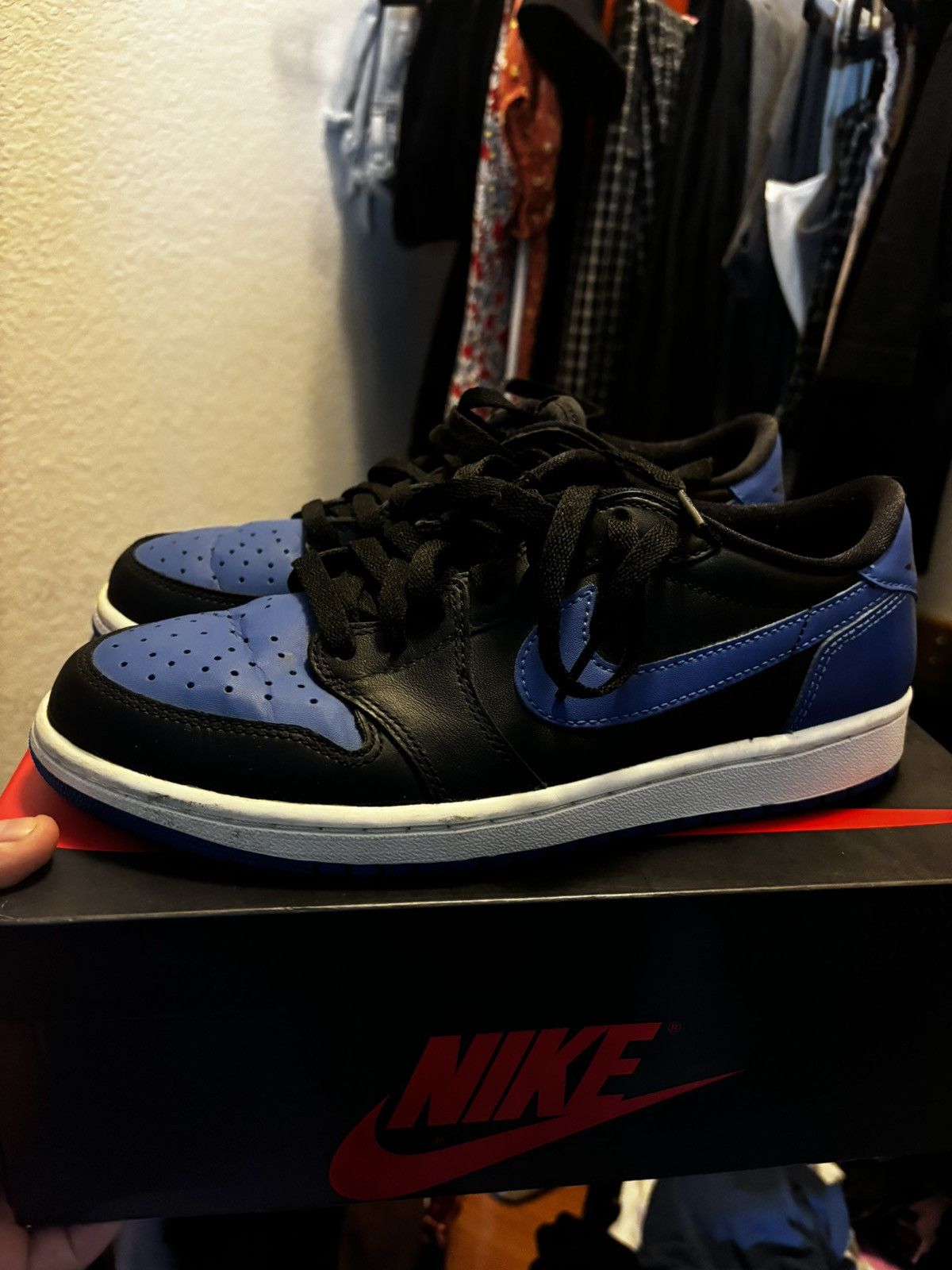 Nike Jordan 1 Blue OG (2015) Size US 8 / EU 41 - 6 Thumbnail