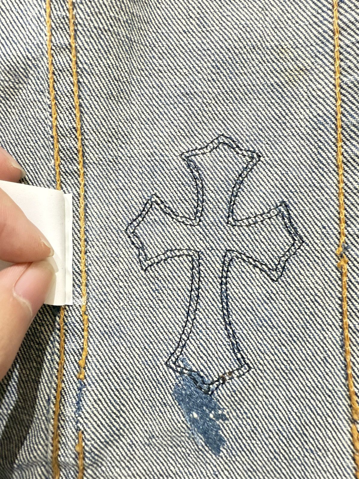 Chrome Hearts chrome hearts denim patches jacket Size XS / US 0-2 / IT 36-38 - 8 Thumbnail