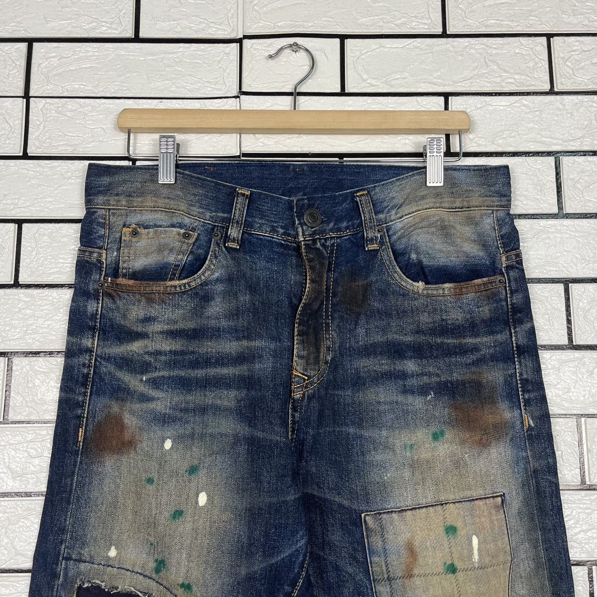 Black Label Vintage Black Label Patchwork Avant Garde Denim Size US 32 / EU 48 - 2 Thumbnail