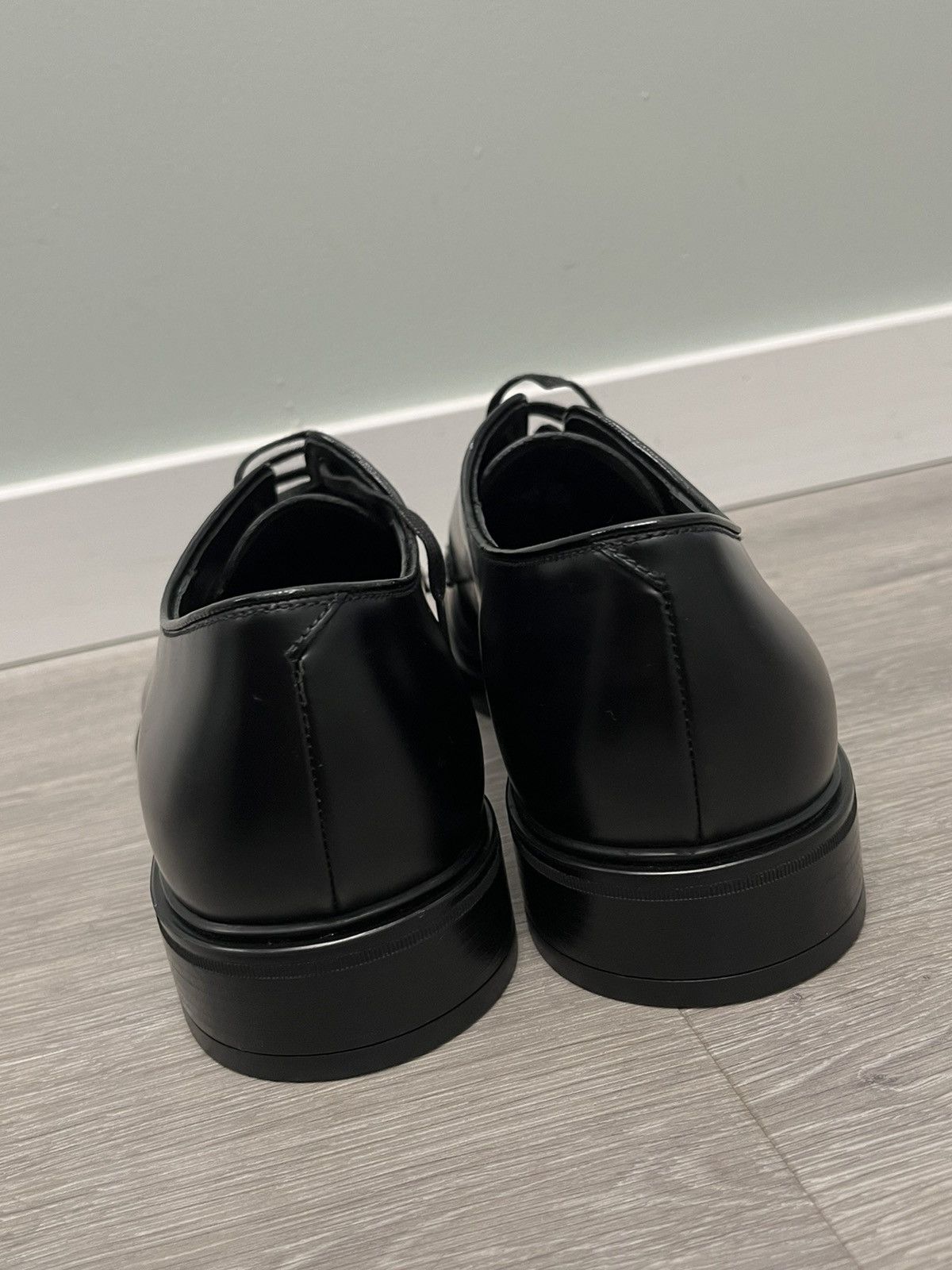 Prada Prada brushed leather lace-up Derby Size US 10 / EU 43 - 13 Thumbnail