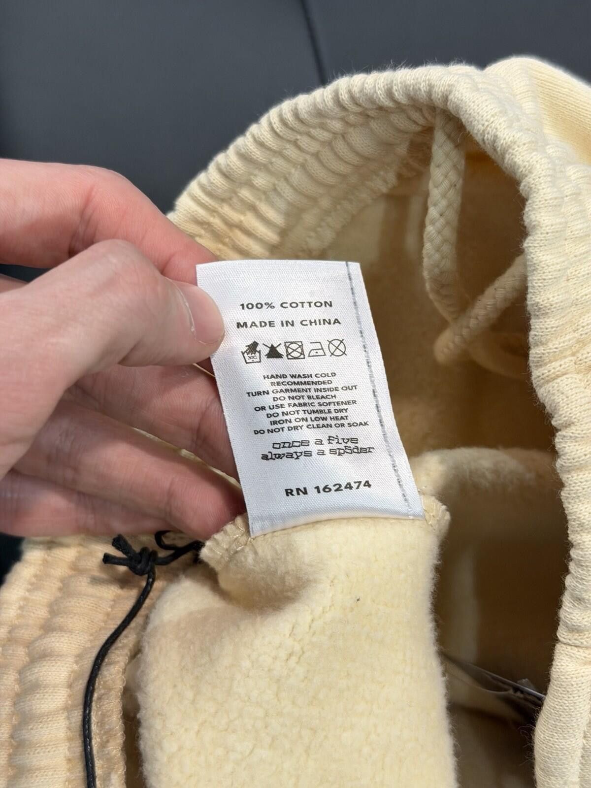 Sp5der Size XS - Sp5der Worldwide Cream Stone Sweatpants Spider Size US 28 / EU 44 - 12 Thumbnail