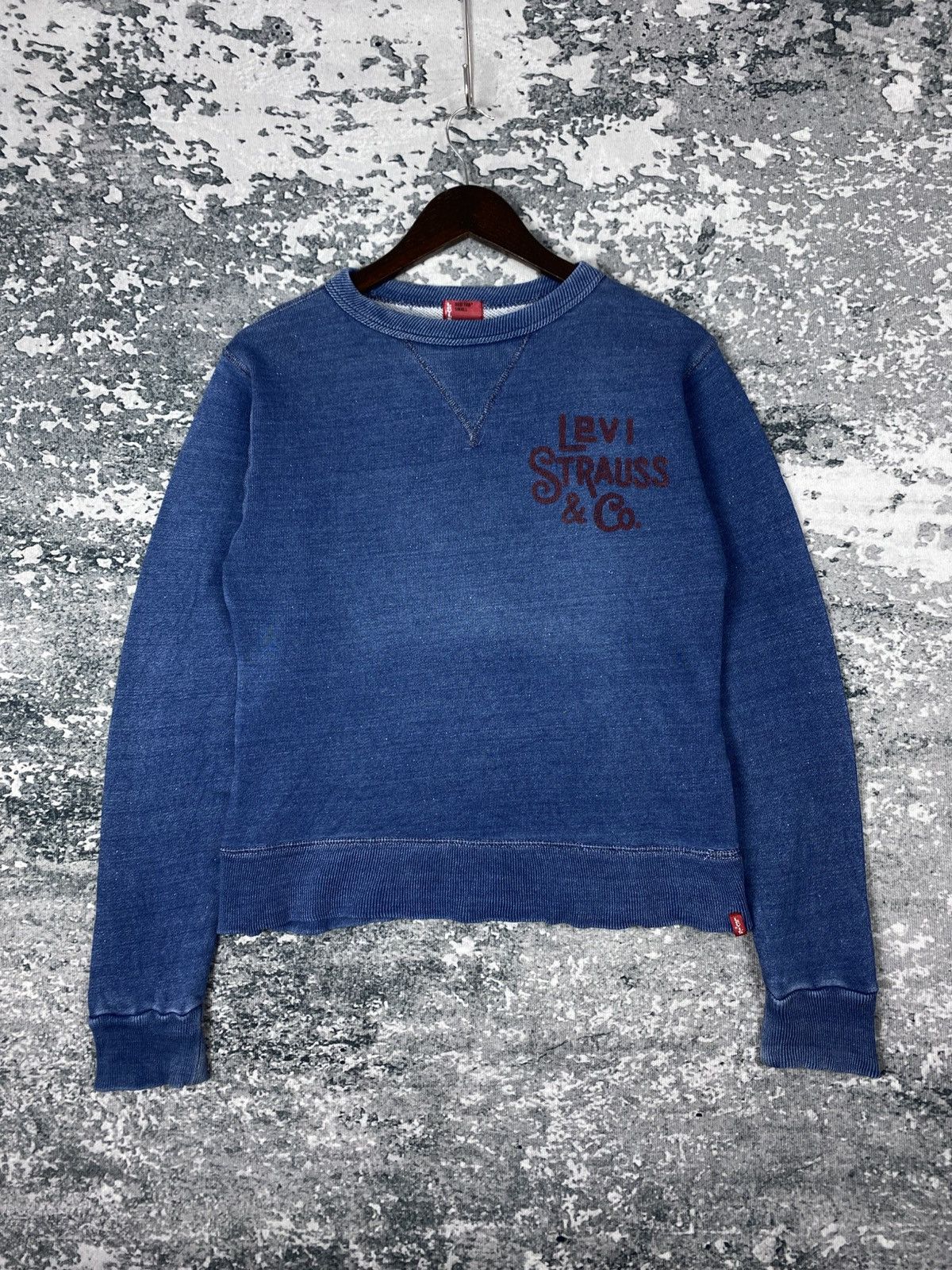 Levi's Vintage Levi's Red Tab Like Denim Sweatshirts Size US S / EU 44-46 / 1 - 1 Thumbnail