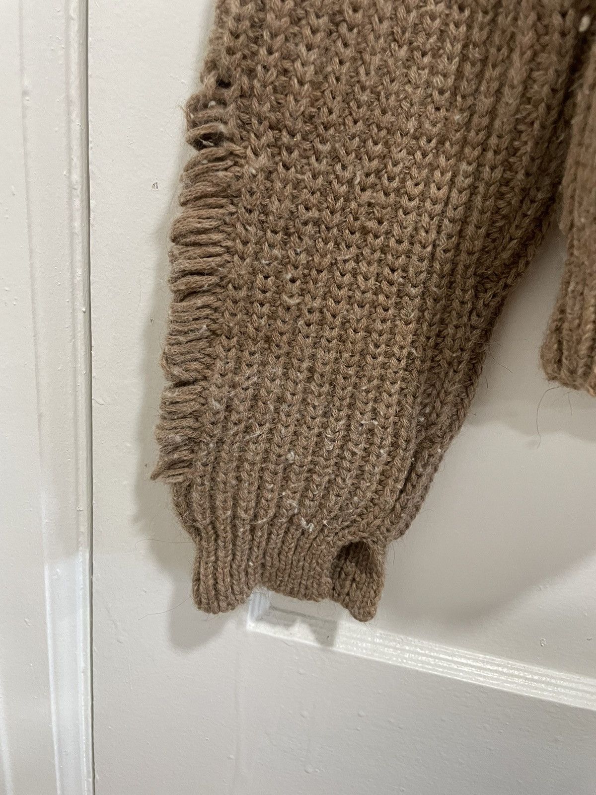 JW Anderson JW anderson oversized heavy knit brown wool/alpaca sweater Size US S / EU 44-46 / 1 - 6 Thumbnail