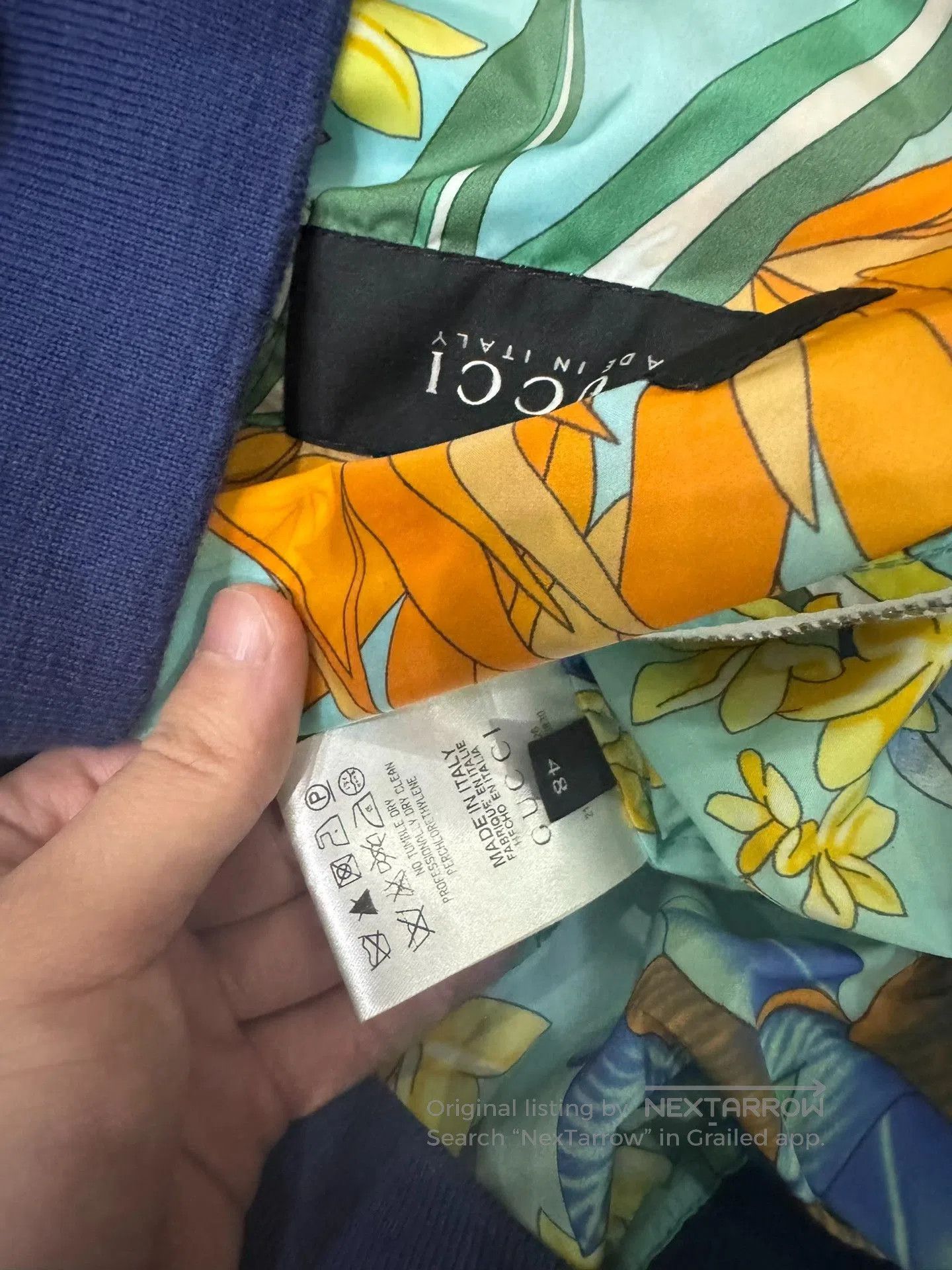 Gucci Gucci Chinese Ethnic Print Windbreaker Jacket. Size US M / EU 48-50 / 2 - 6 Thumbnail