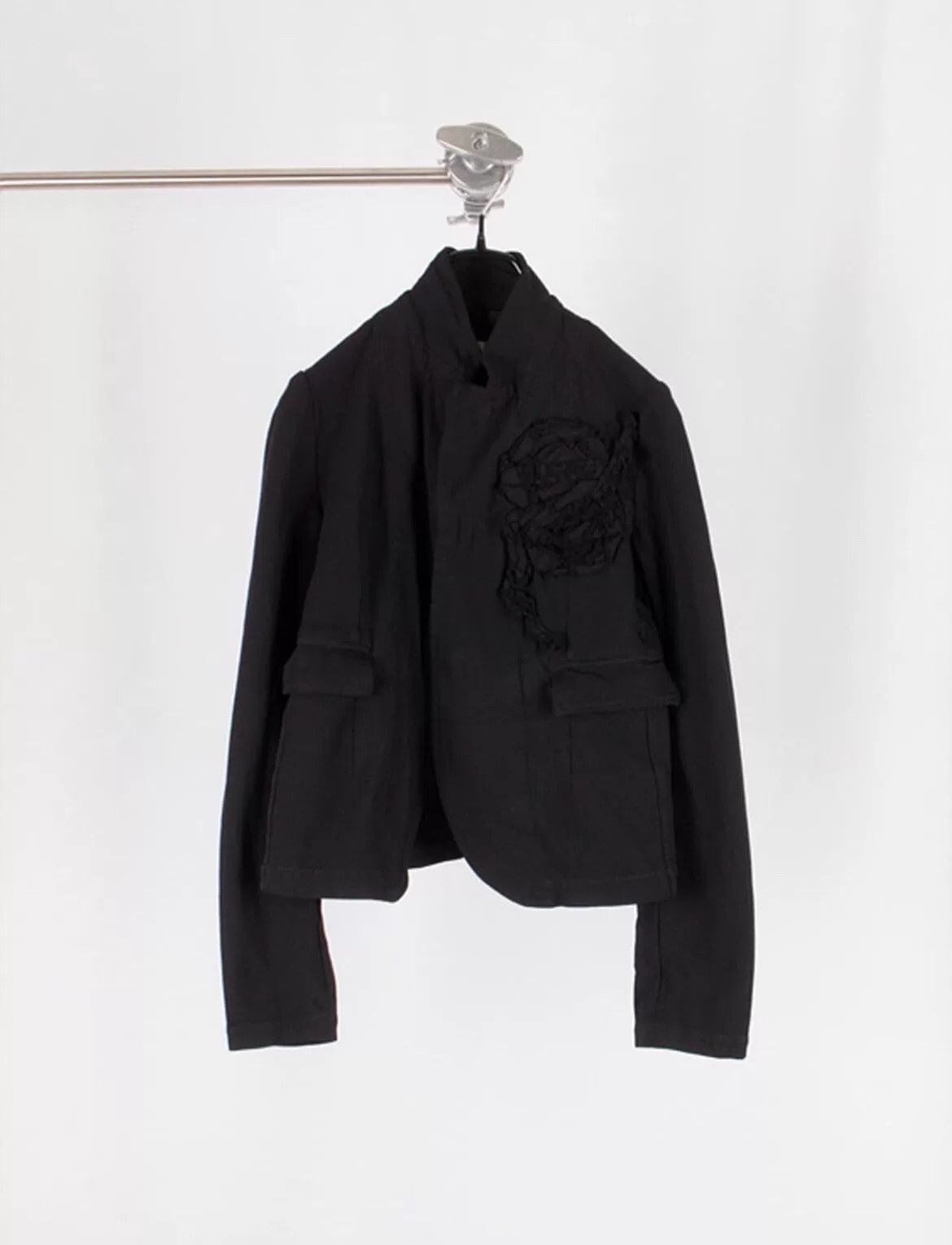 Comme des Garcons Comme des Garçons Black Jacket with Embroidery Size US S / EU 44-46 / 1 - 1 Thumbnail