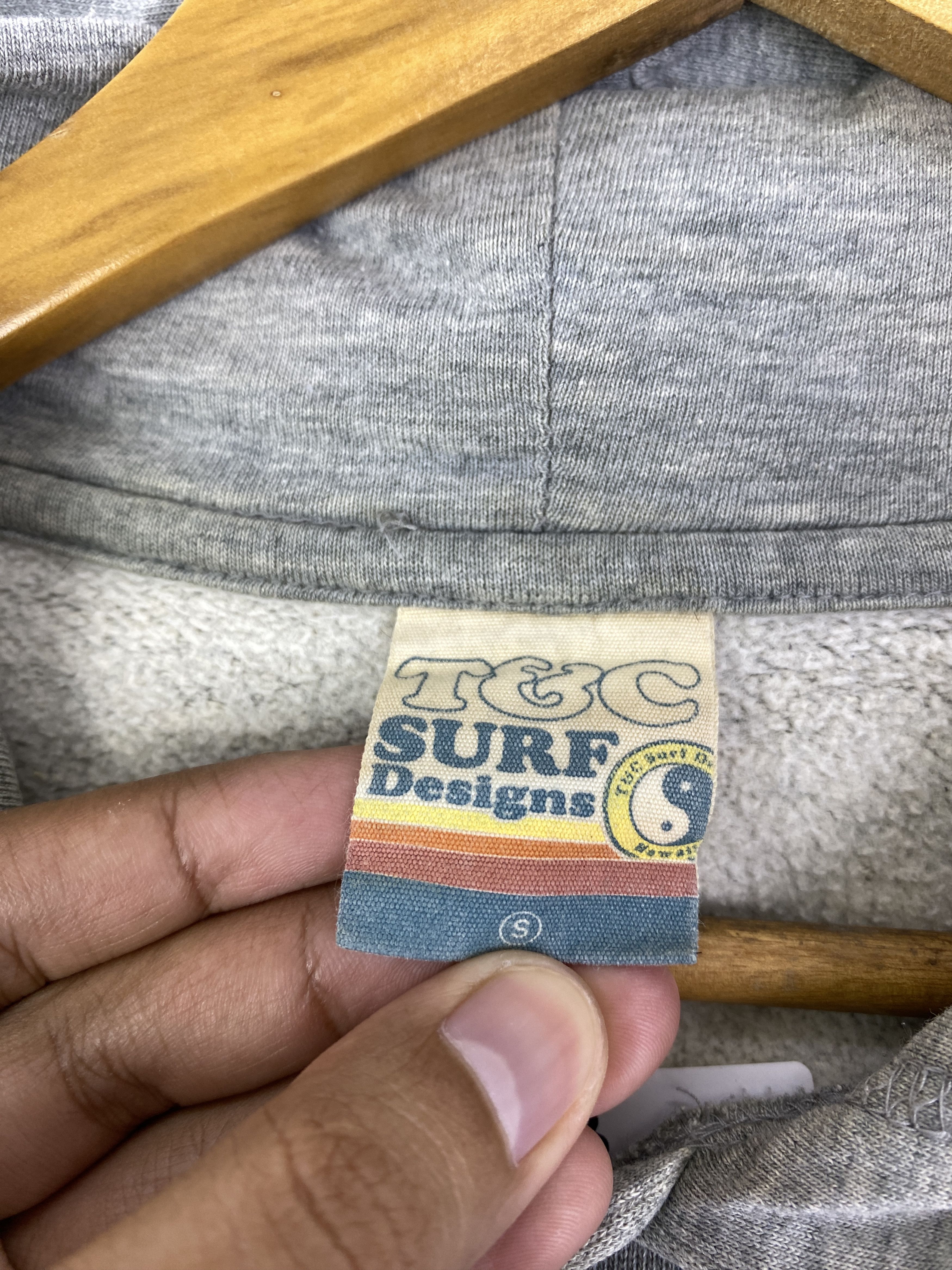 Vintage Vintage T&C Surf Designs Backhit Pullover Hoodie SH0123 Size US S / EU 44-46 / 1 - 7 Thumbnail