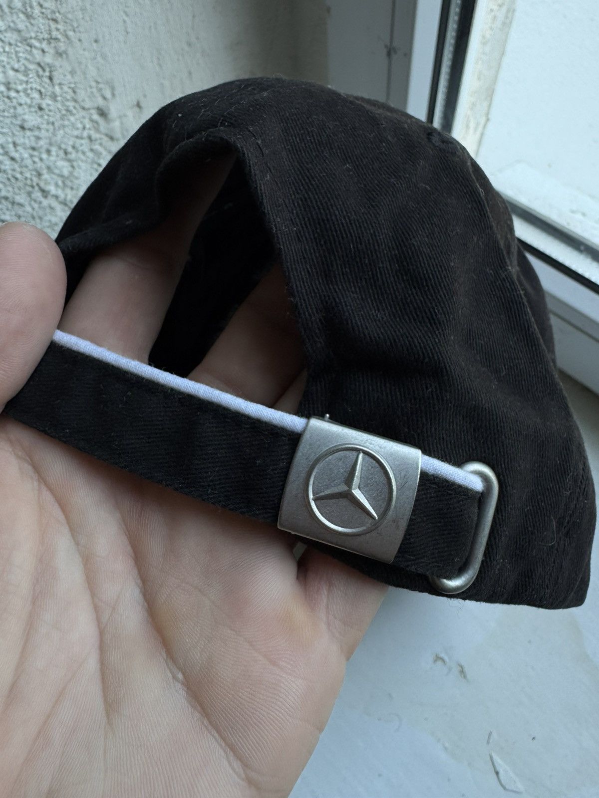 Mercedes-Benz Mercedes Benz vintage Racing Cap Black Rare Size ONE SIZE - 6 Thumbnail