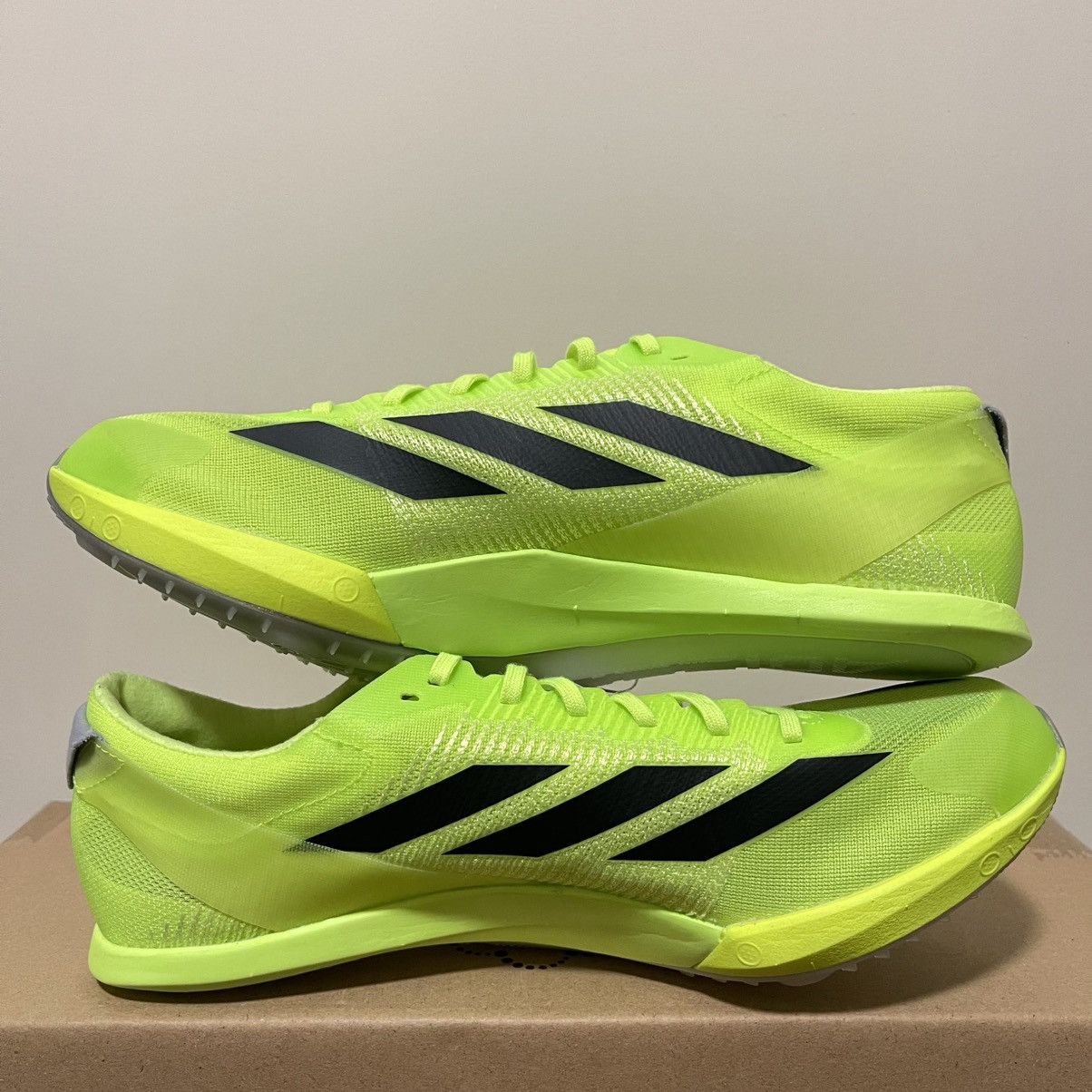 Adidas Adidas Adizero Finesse Lucid Lemon Track Spikes Size 8.5 Size US 8.5 / EU 41-42 - 3 Thumbnail