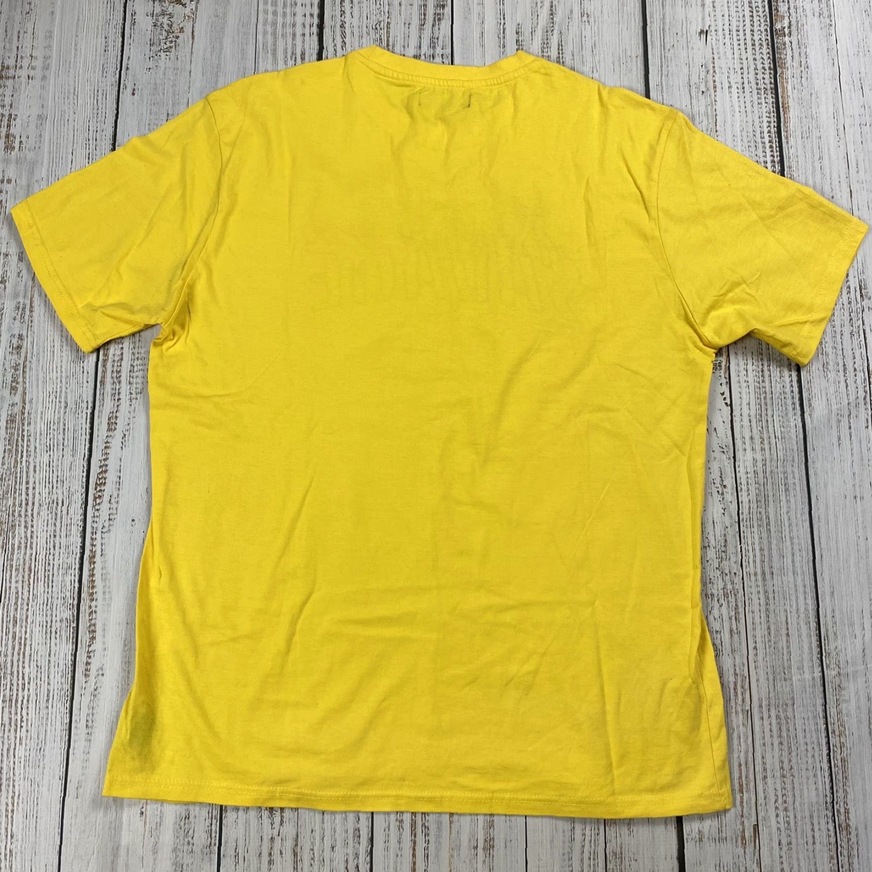 Vintage BLACK PIKE EMBROIDERED SAVAGE FLAMES YELLOW SKATE SHIRT 2XL MENS 90s Size US XXL / EU 58 / 5 - 5 Thumbnail