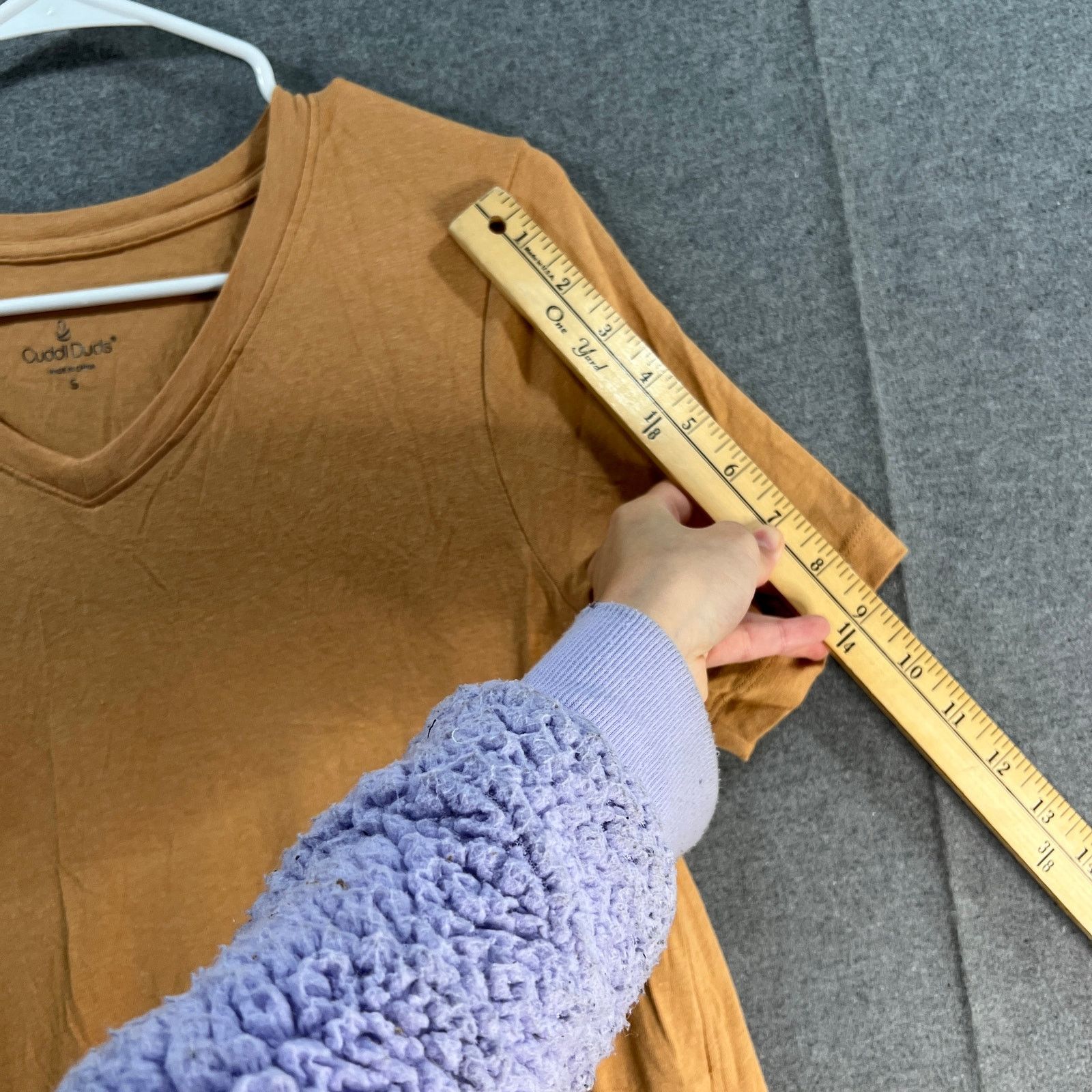 Other Cuddl Duds Cotton Core V-Neck Dress Honey Size Small Size S / US 4 / IT 40 - 8 Thumbnail