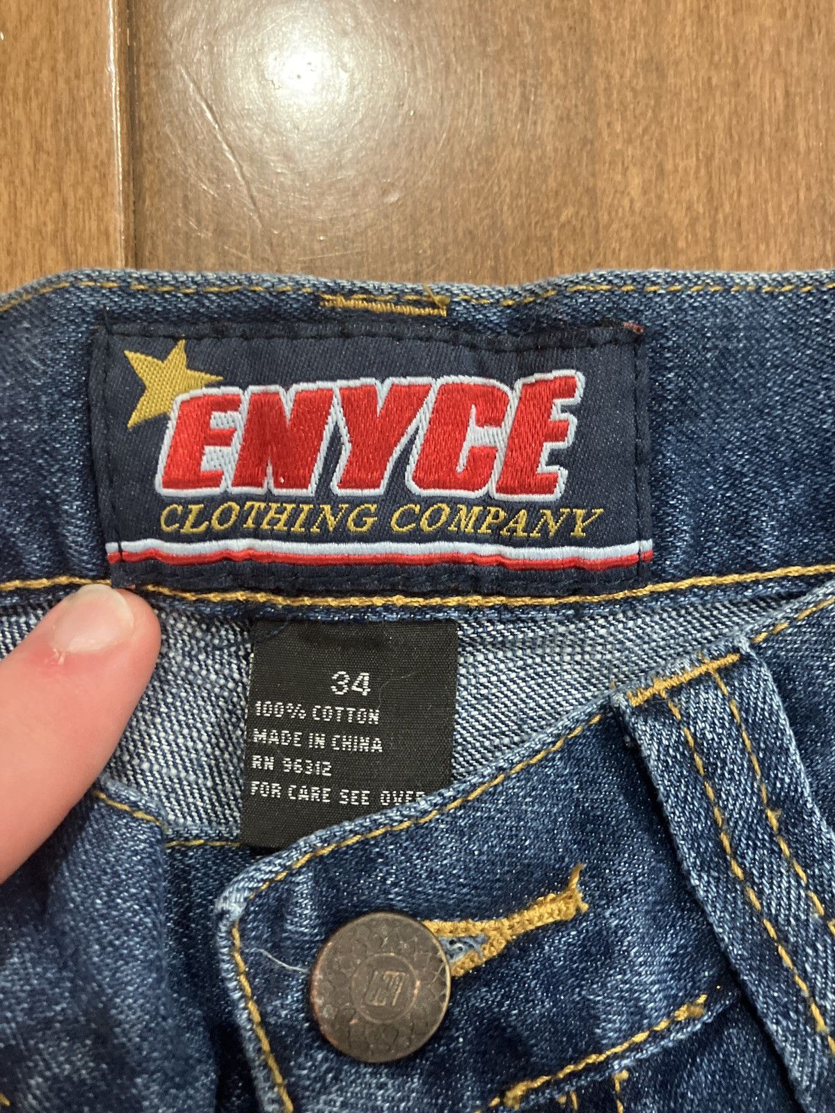 Enyce ENYCE baggy Y2K American blue jeans Size US 34 / EU 50 - 7 Thumbnail