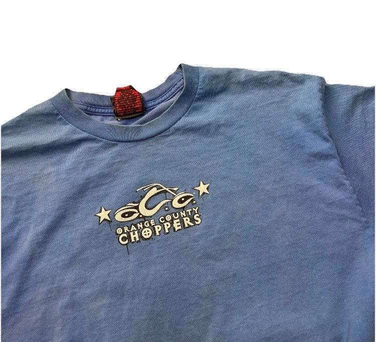 Harley Davidson × Vintage Y2K Orange County Choppers Bull Dog Tee Shirt Size US L / EU 52-54 / 3 - 2 Thumbnail