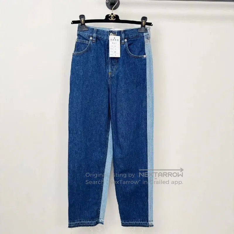 Loewe Women's Dark Blue Denim Jeans .
