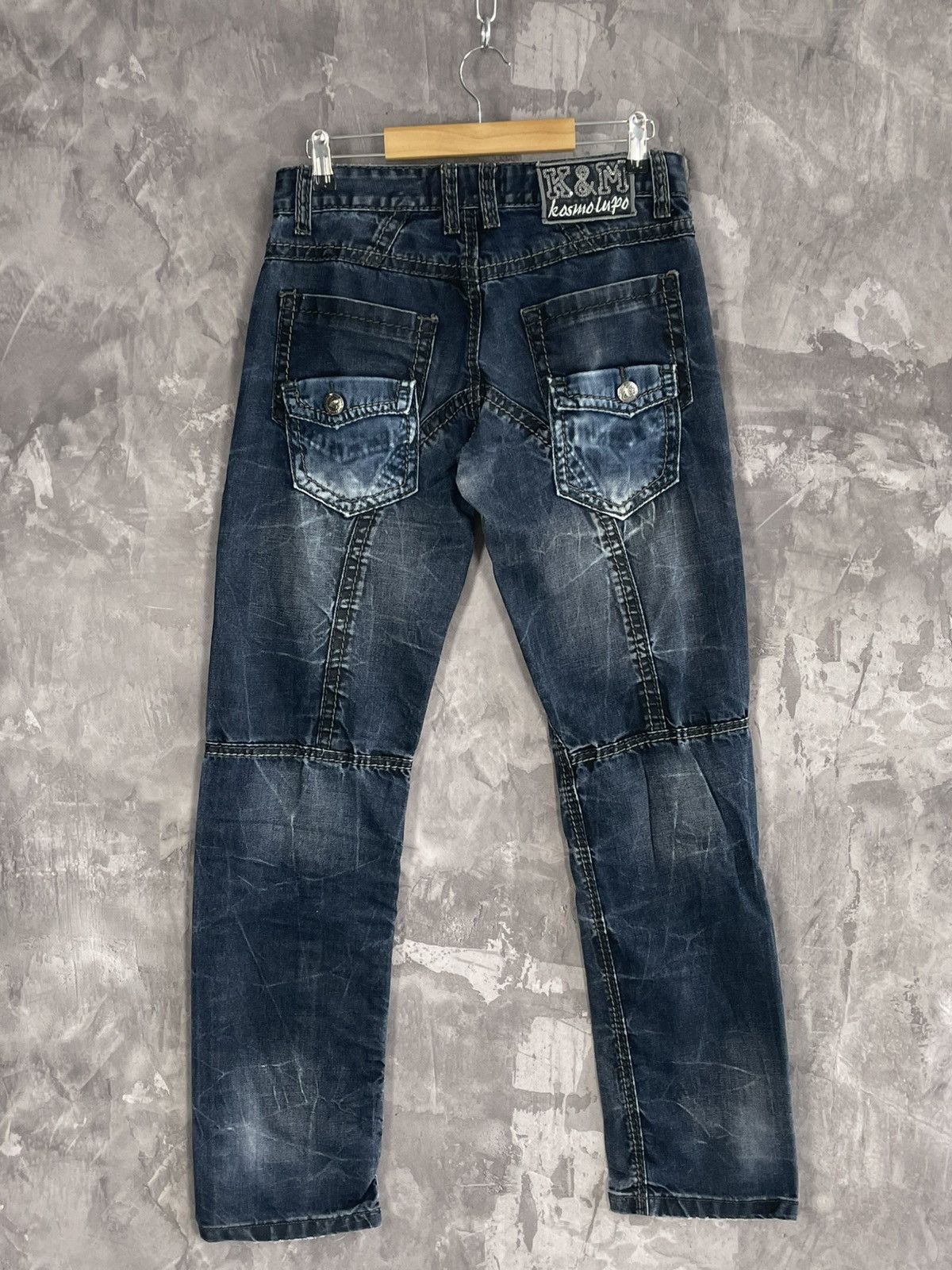 Japanese Brand × Vintage Vintage Kosmo Lupo K&M Y2K Glamour jeans denim swag drip y2k Size US 30 / EU 46 - 2 Thumbnail