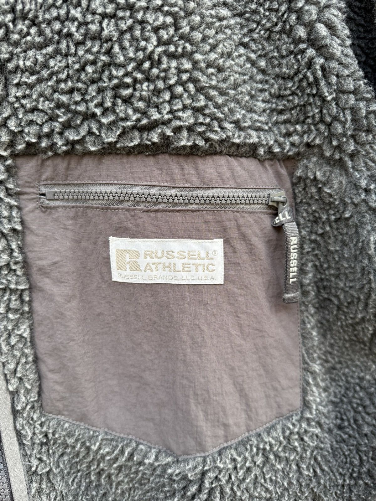 Beams Plus 💥ARCHIVE💥 Russell Athletic x BEAMS Deep Pile Fleece Jacket Size US M / EU 48-50 / 2 - 5 Thumbnail