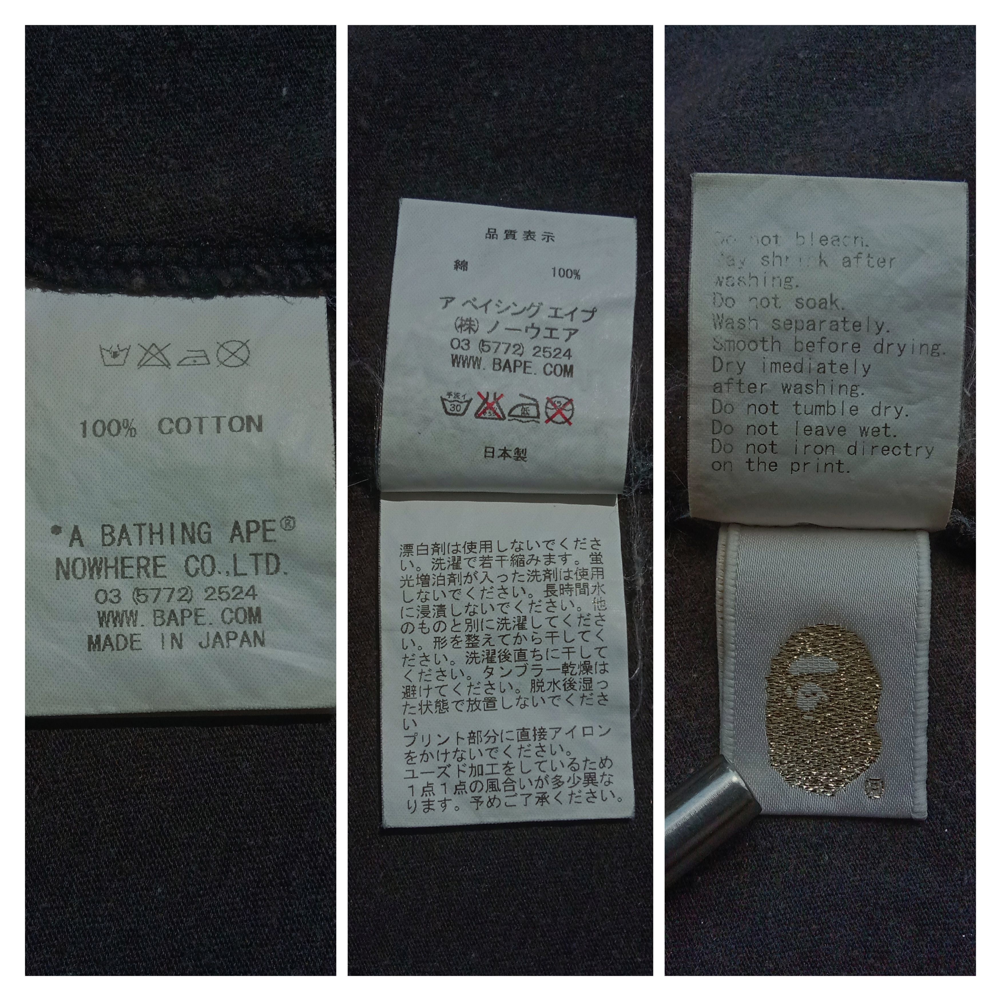 Bape 2010 WLIABA Tee Size US M / EU 48-50 / 2 - 8 Thumbnail