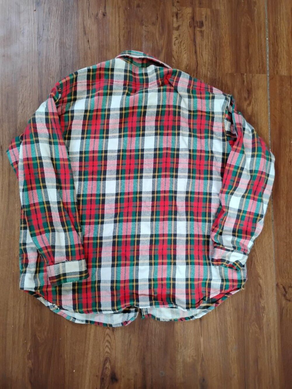 Other Vintage Roomy Richard Flannel Button Shirt Union Made USA Size US XL / EU 56 / 4 - 5 Thumbnail